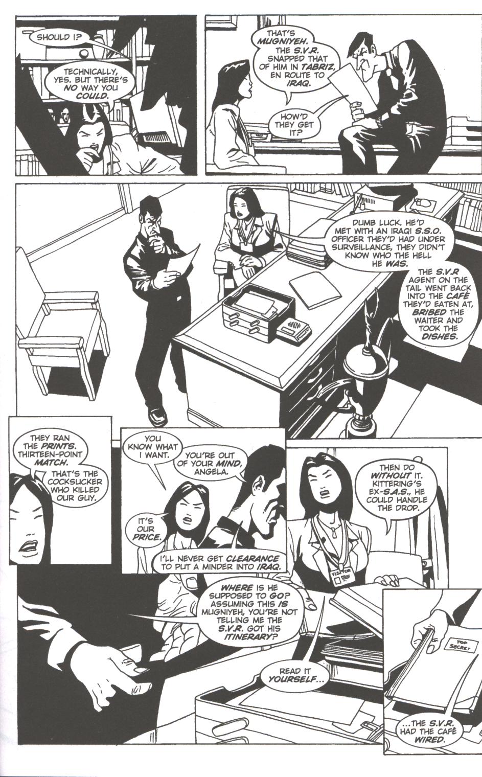 Read online Queen & Country comic -  Issue #9 - 21