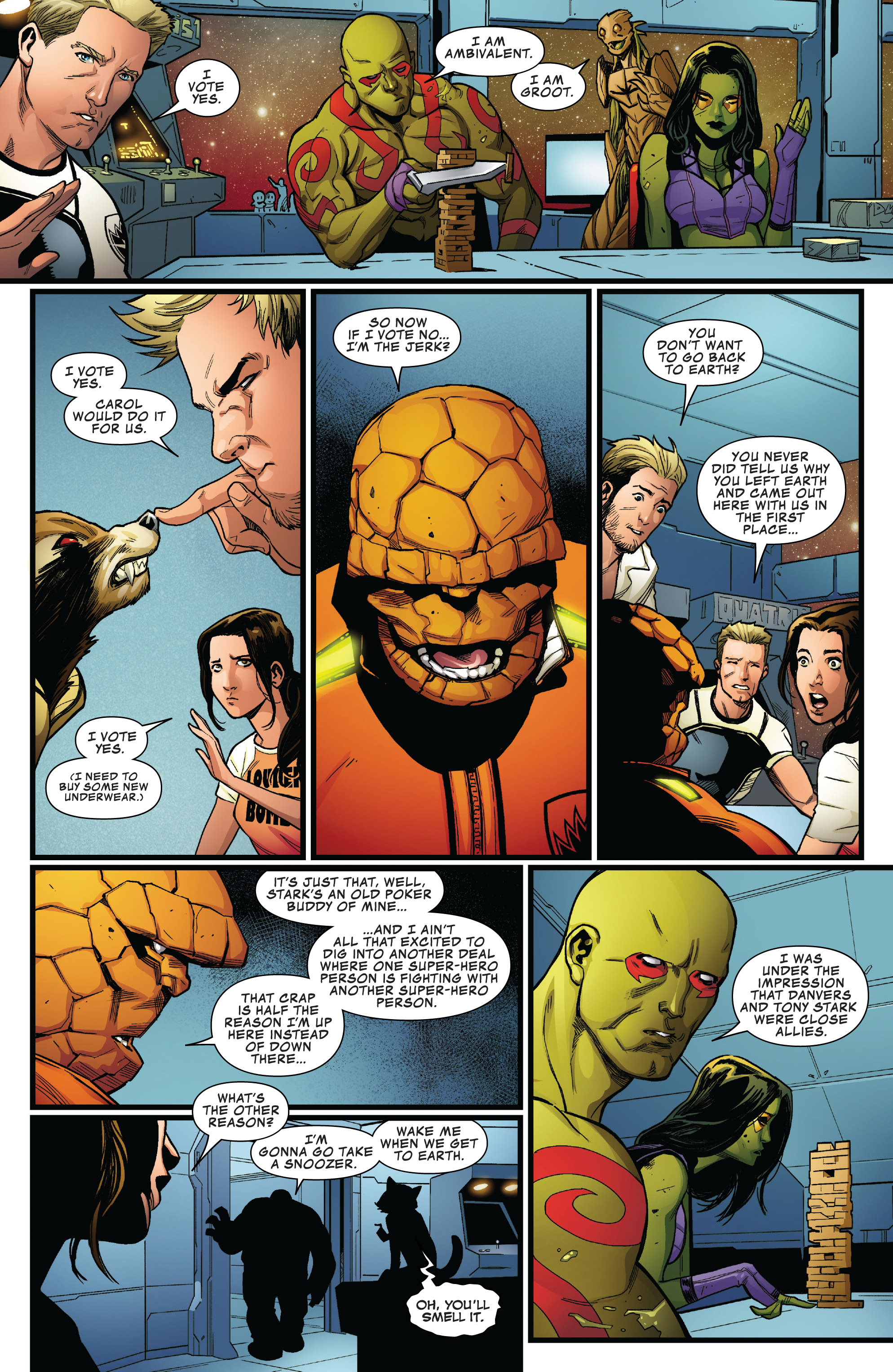 Read online Guardians Of The Galaxy by Brian Michael Bendis comic -  Issue # TPB 5 (Part 1) - 22