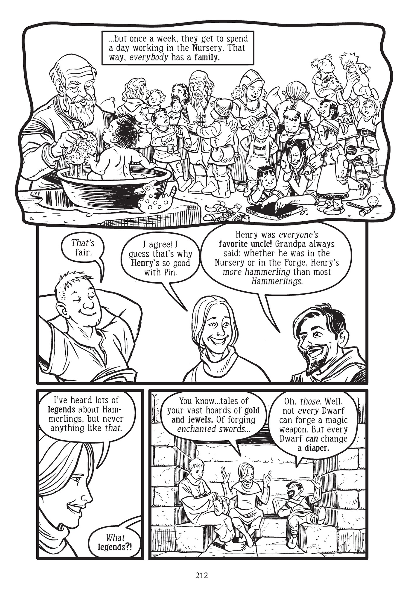 Read online Castle Waiting comic -  Issue # TPB 2 - 205