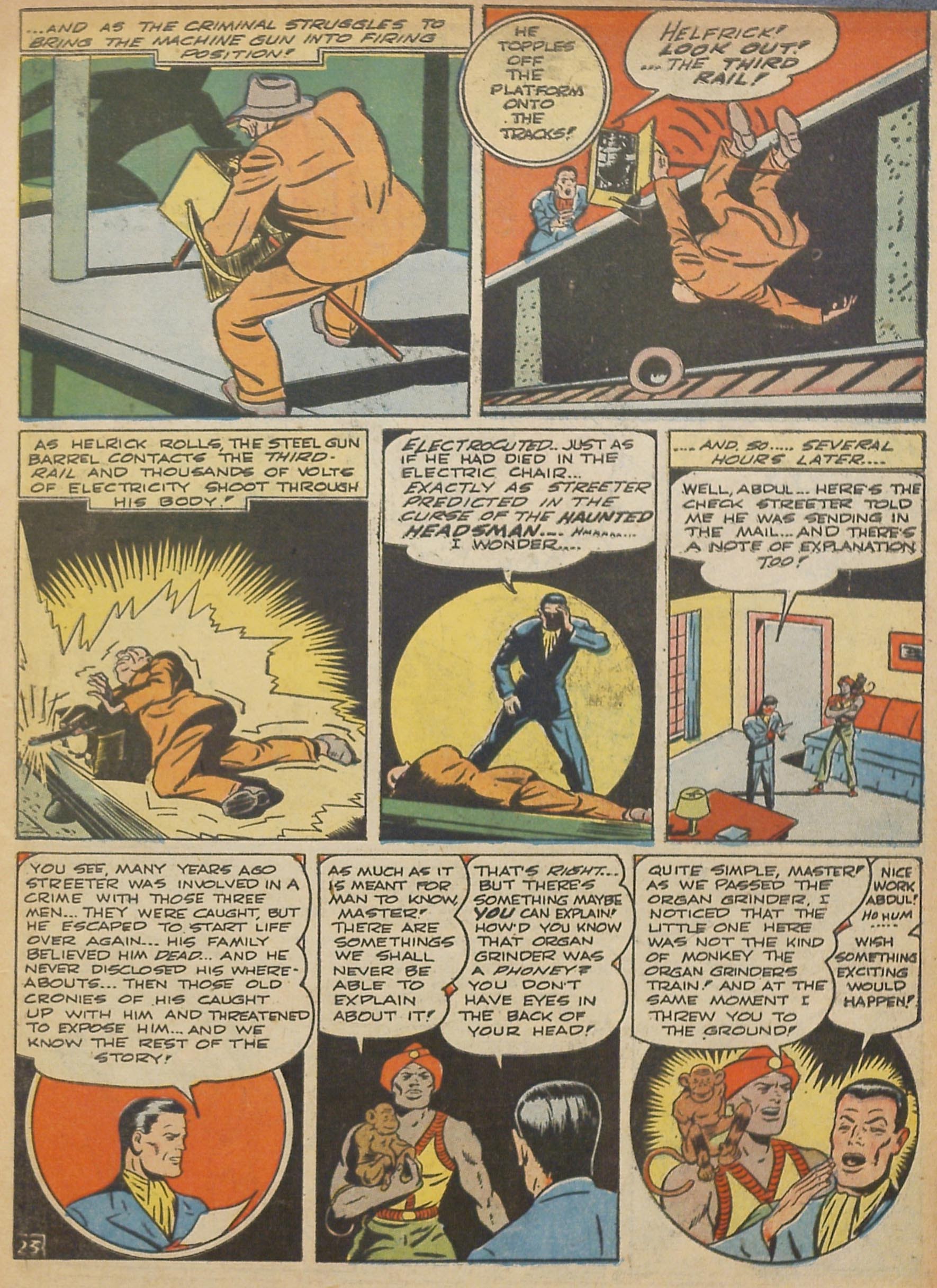 Read online Super-Mystery Comics comic -  Issue #14 - 25