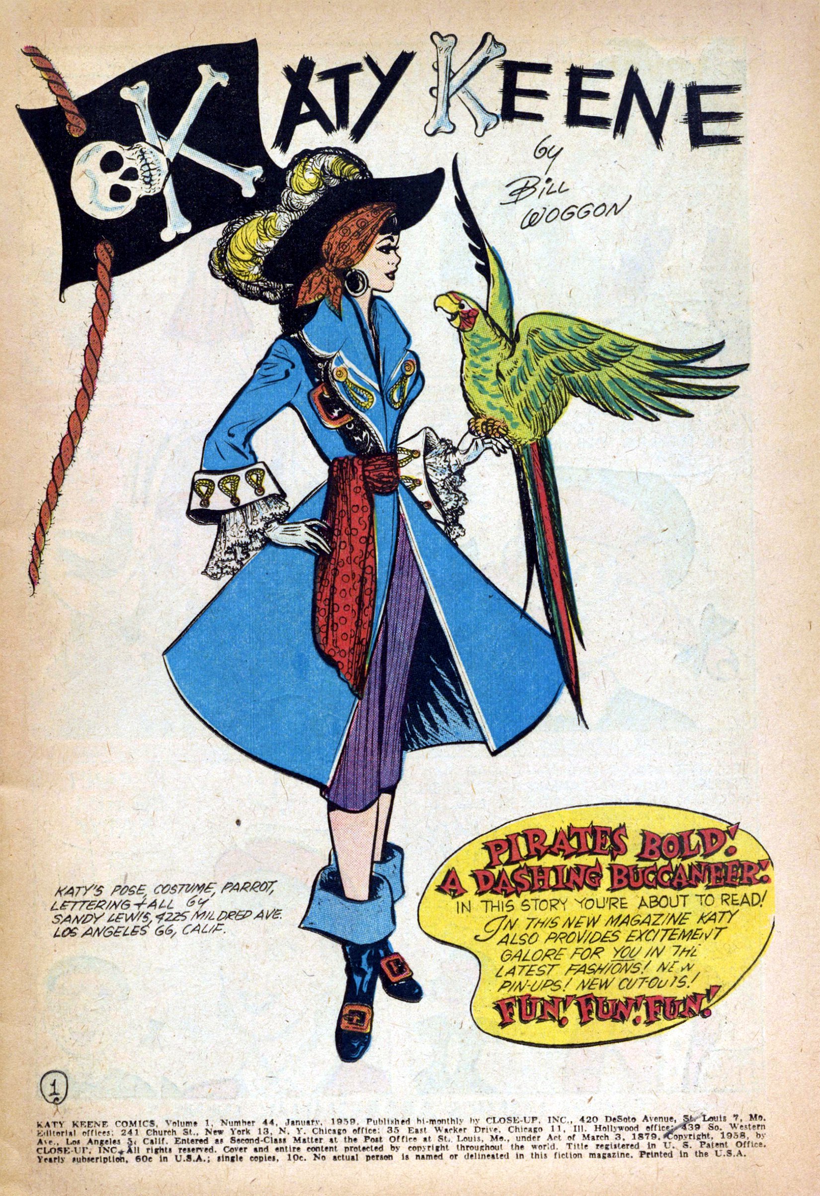 Read online Katy Keene (1949) comic -  Issue #44 - 3