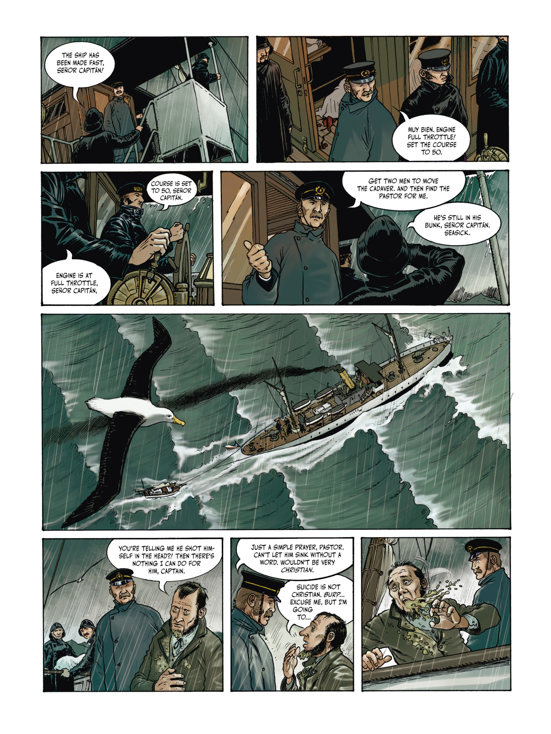 Read online Cape Horn comic -  Issue #4 - 14