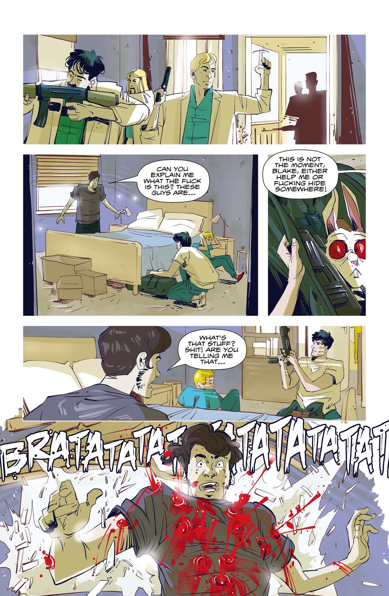 Read online Hotline Miami Wildlife comic -  Issue #6 - 22