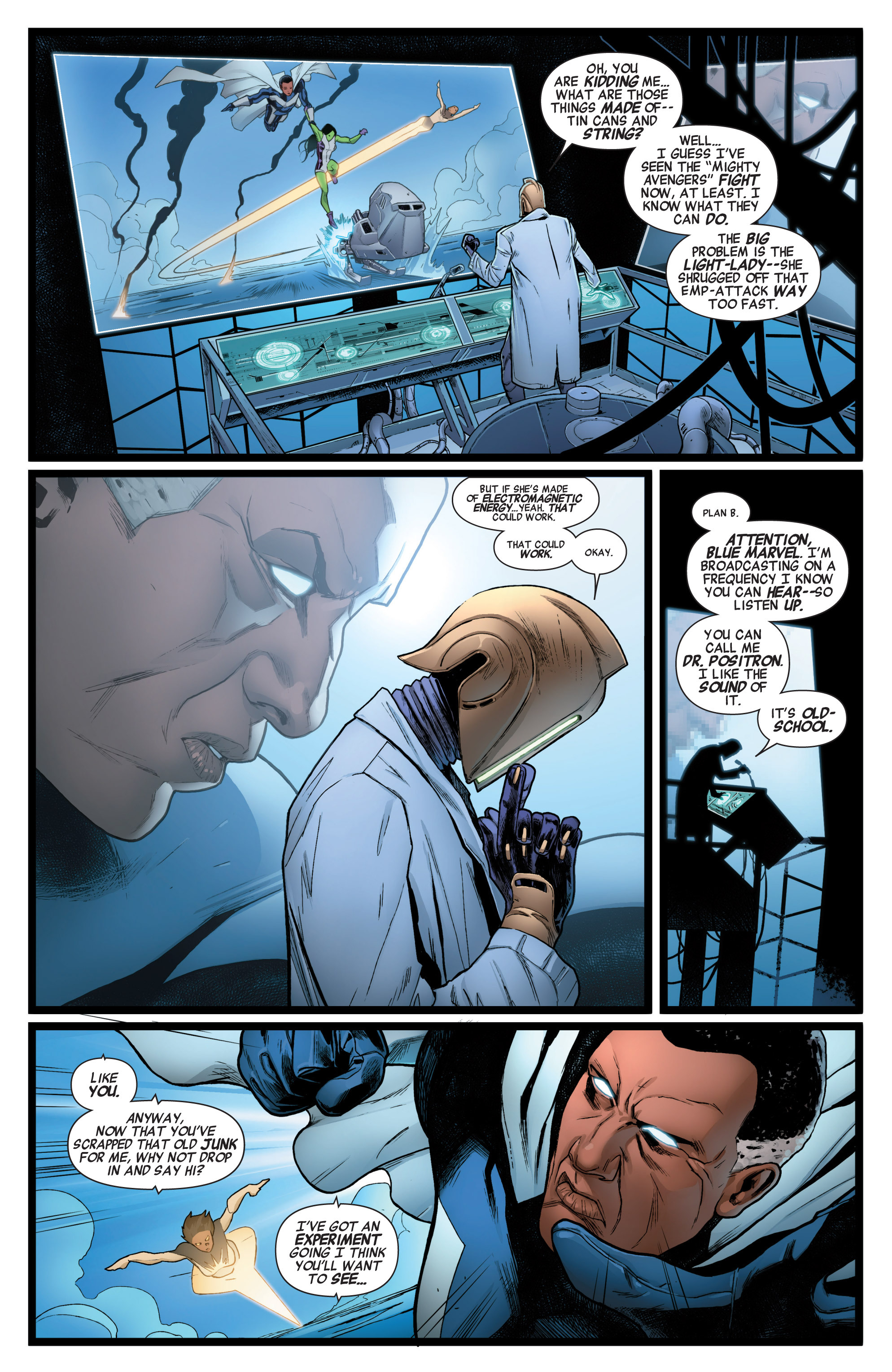 Read online Mighty Avengers comic -  Issue #8 - 11