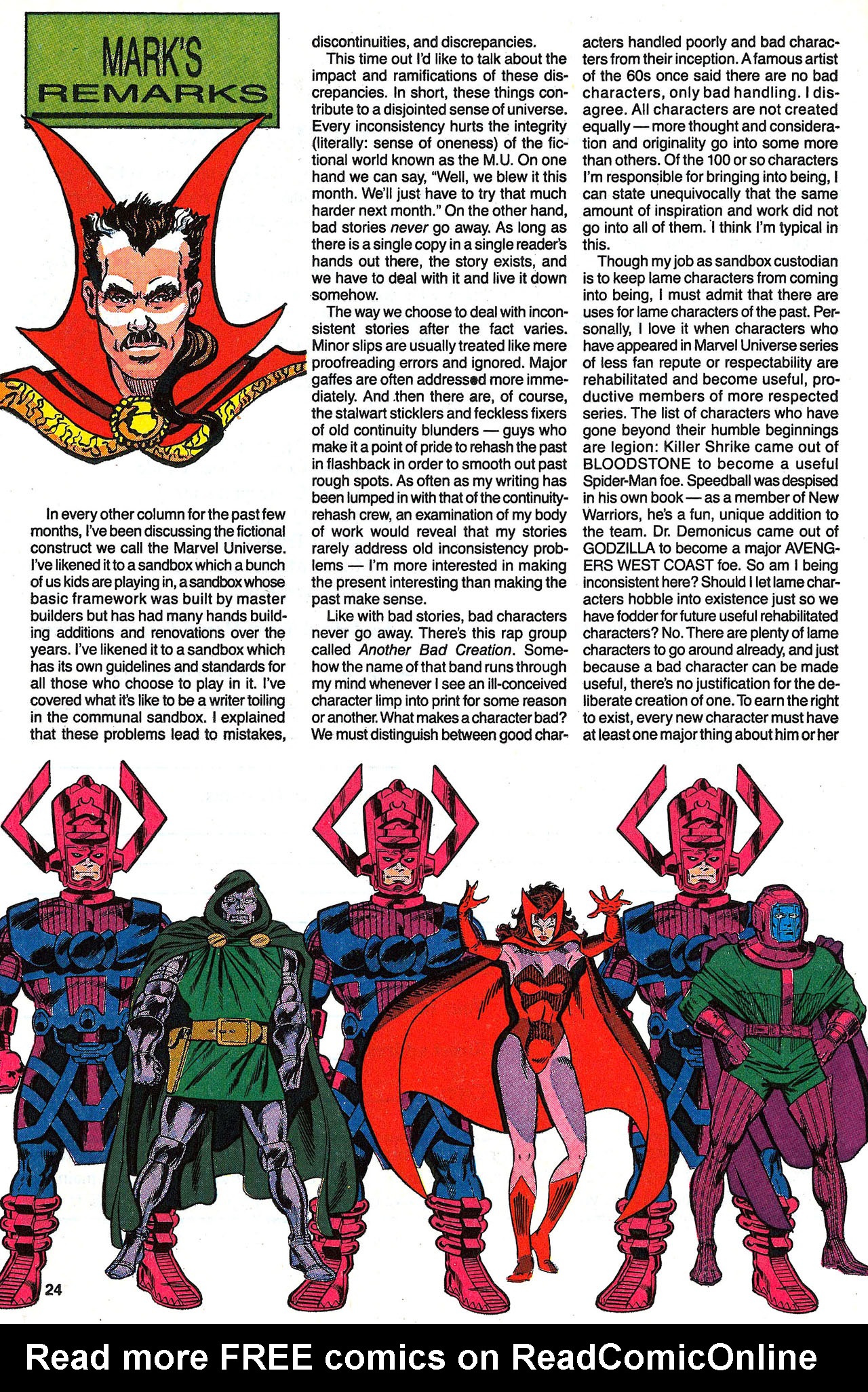 Read online Marvel Age comic -  Issue #112 - 25