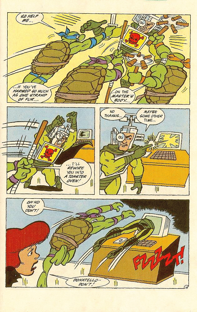 Read online Teenage Mutant Ninja Turtles Adventures (1989) comic -  Issue #21 - 20