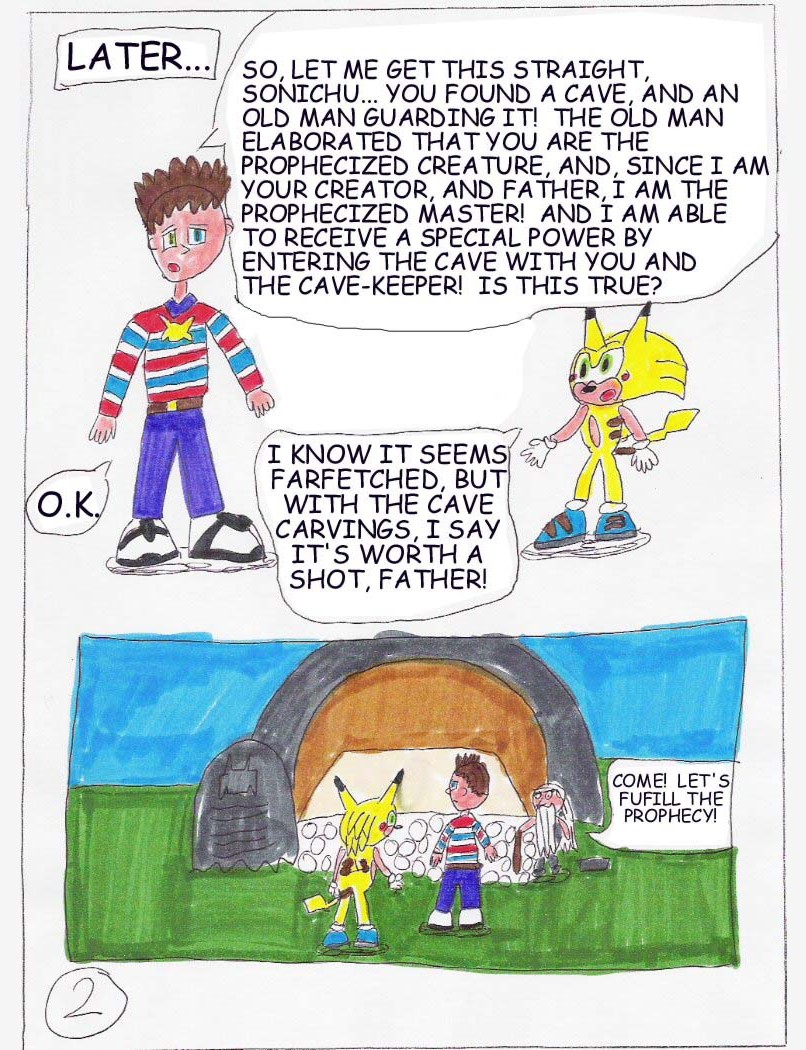 Read online Sonichu comic -  Issue #2 - 2