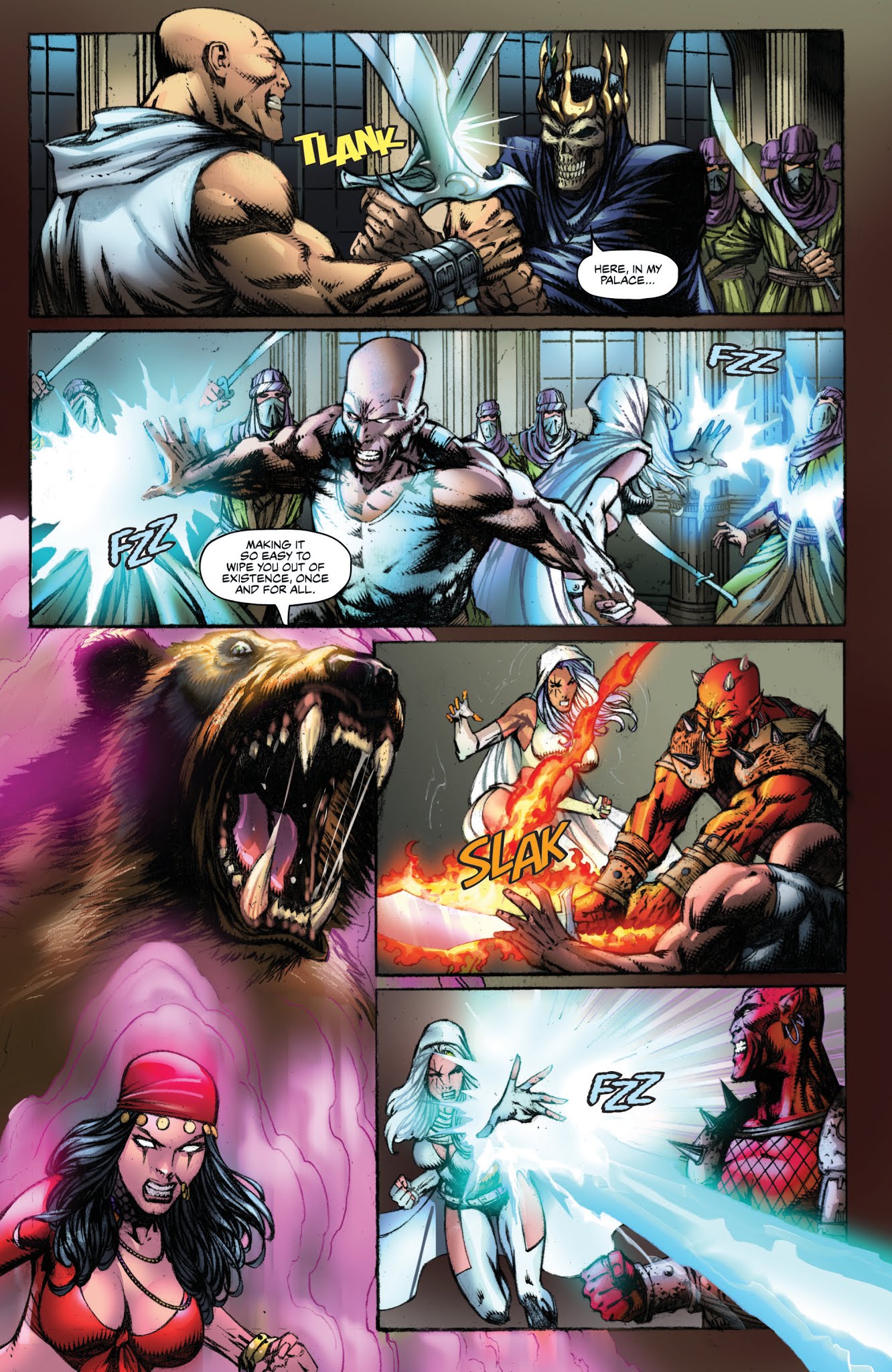 Read online Grimm Fairy Tales: Tarot comic -  Issue #6 - 9