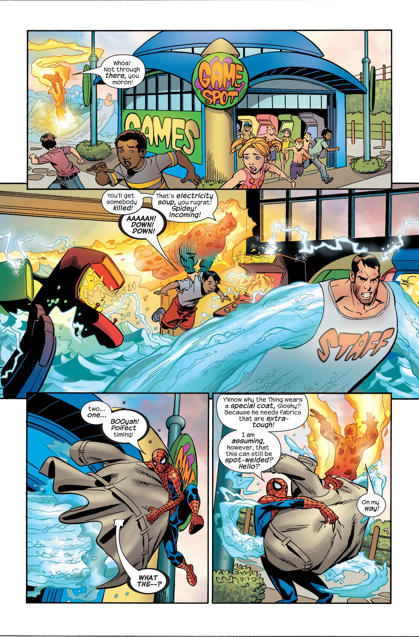 Read online Fantastic Four by Waid & Wieringo Ultimate Collection comic -  Issue # TPB 3 - 240
