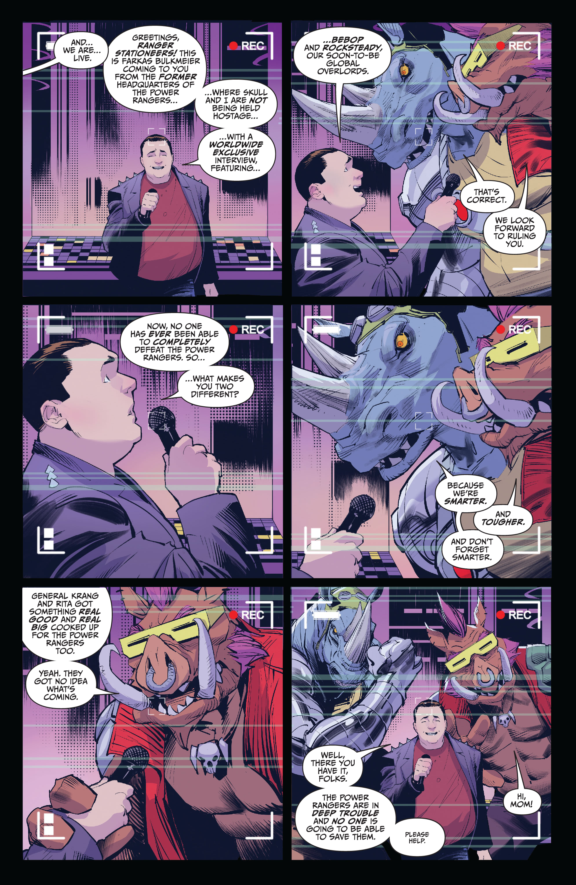Read online Mighty Morphin Power Rangers/ Teenage Mutant Ninja Turtles II comic -  Issue #4 - 21