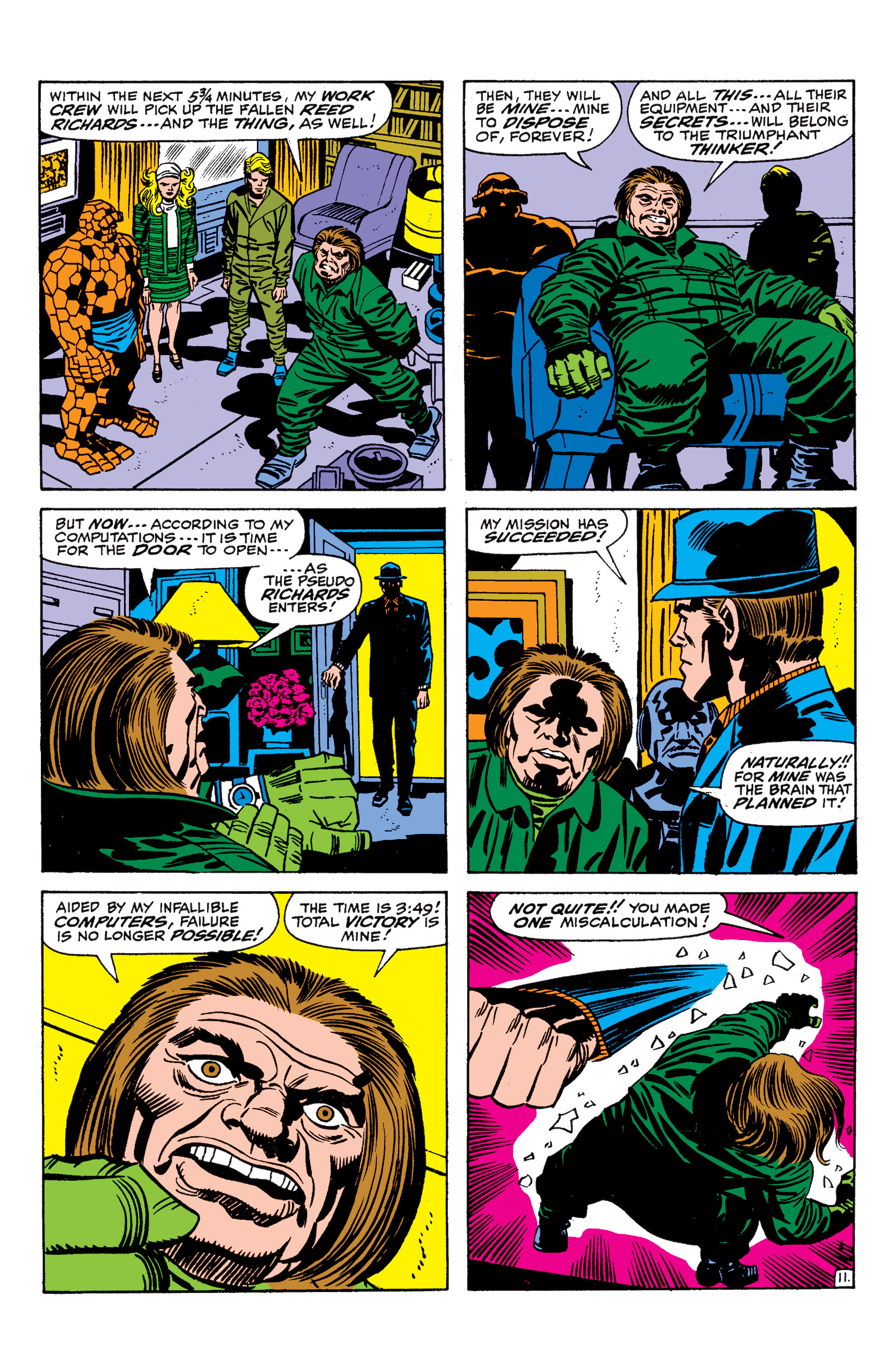 Read online Marvel Masterworks: The Fantastic Four comic -  Issue # TPB 10 (Part 1) - 61