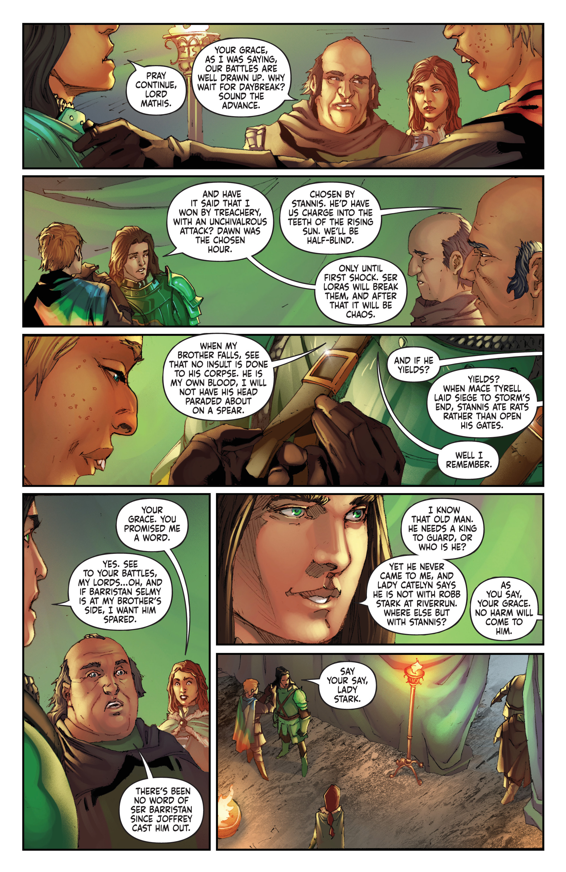 Read online A Clash of Kings comic -  Issue #16 - 15