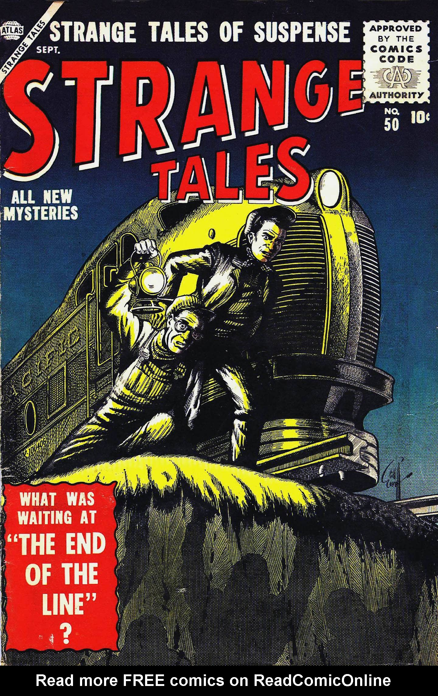Read online Strange Tales (1951) comic -  Issue #50 - 1