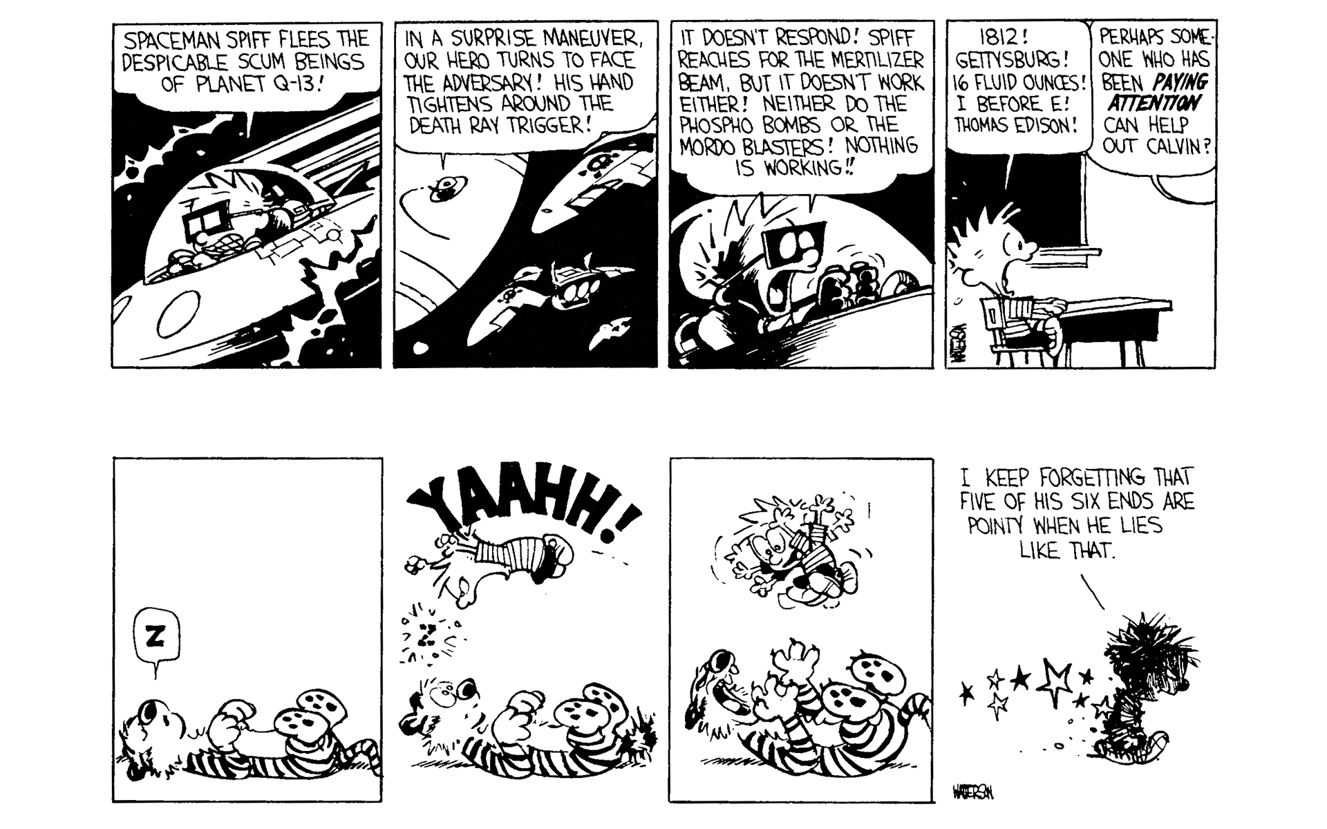 Read online Calvin and Hobbes comic -  Issue #3 - 109