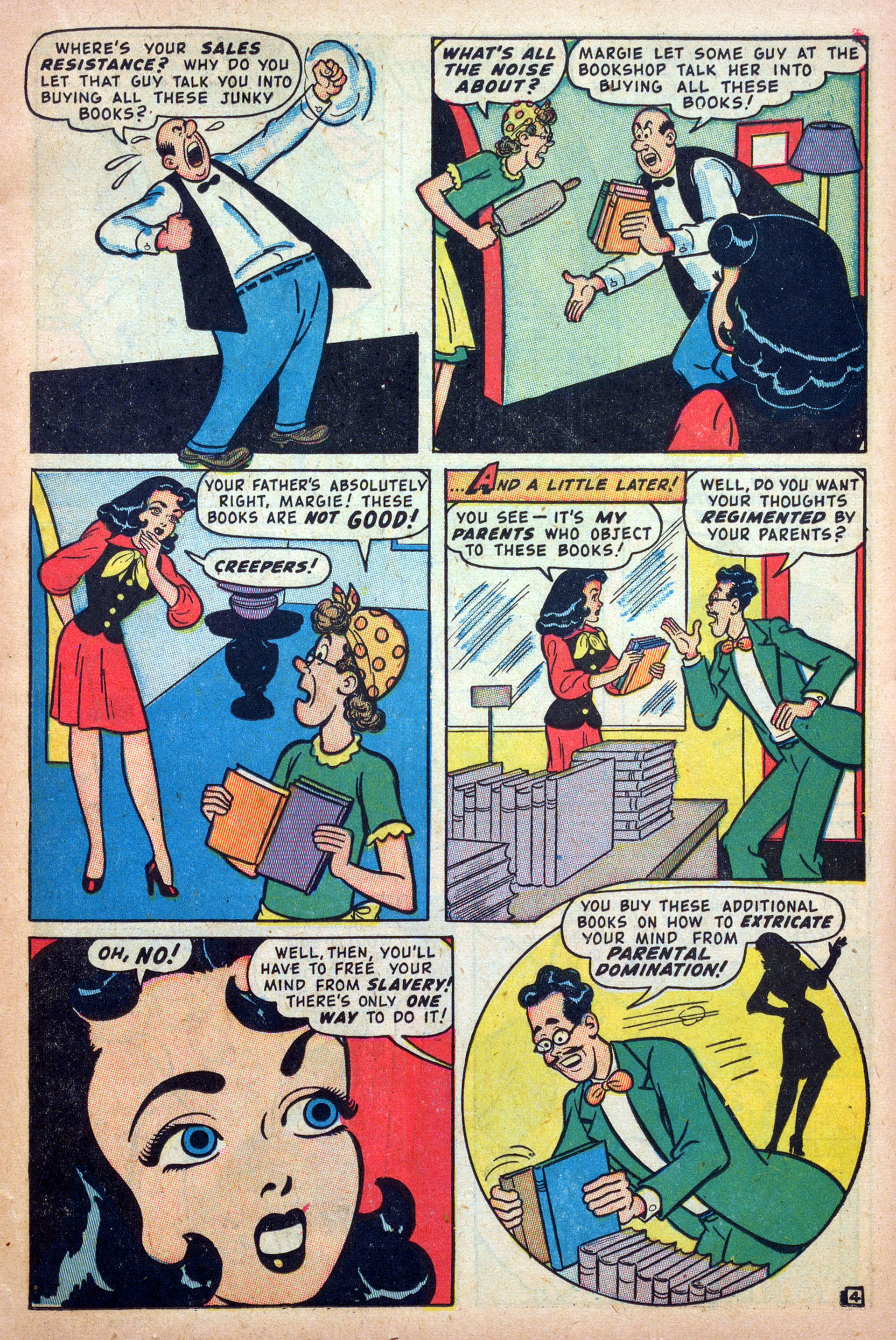 Read online Margie Comics comic -  Issue #39 - 19