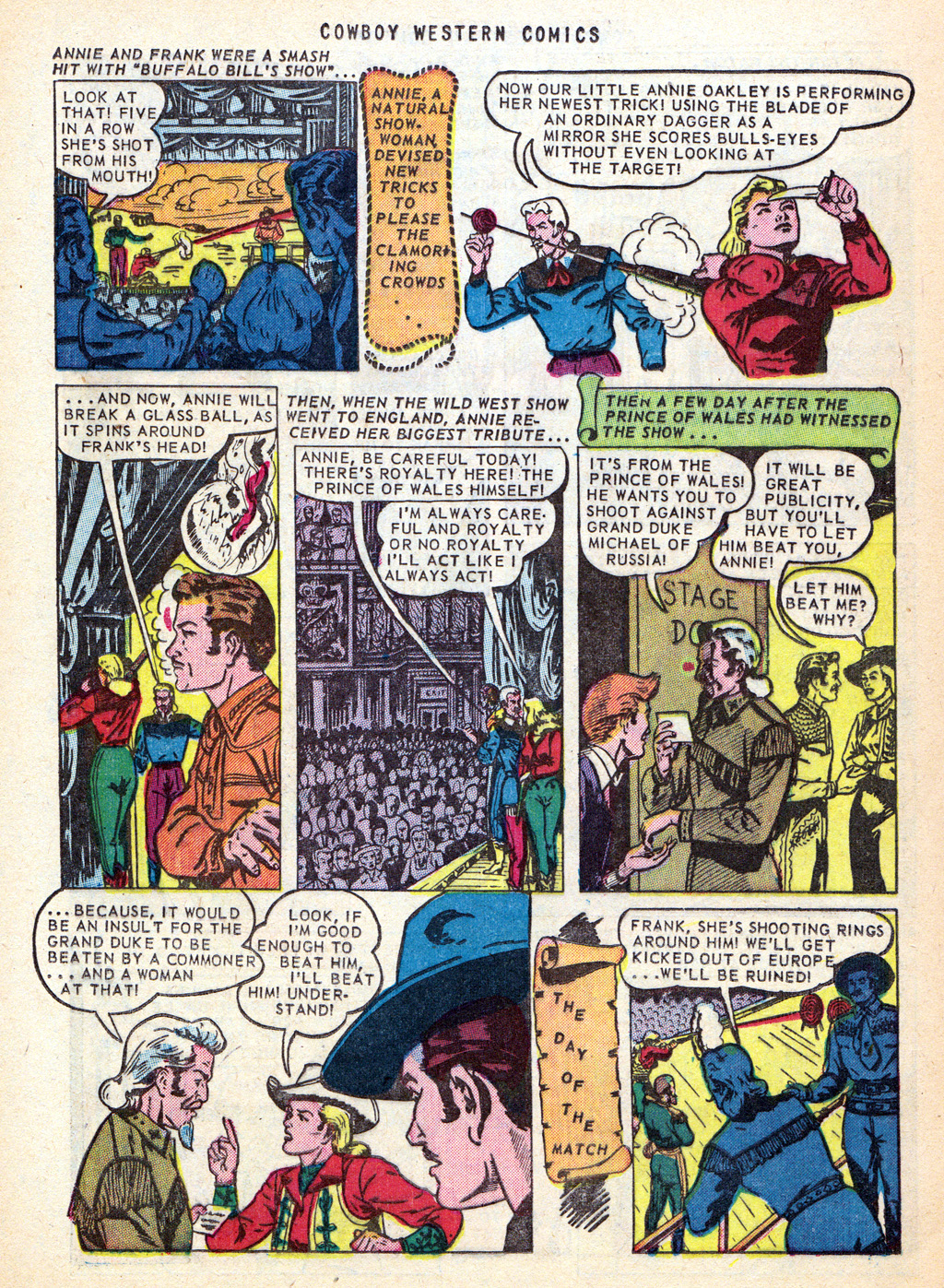 Read online Cowboy Western Comics (1948) comic -  Issue #39 - 13