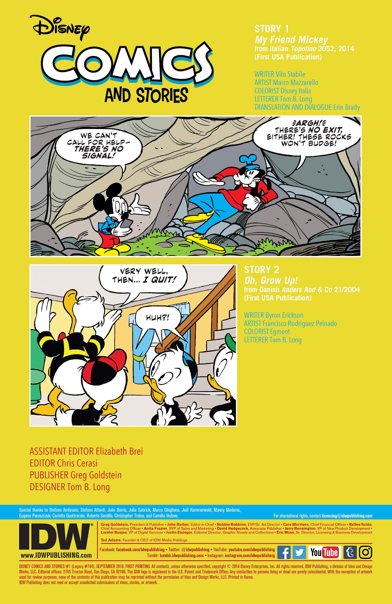 Read online Disney Comics and Stories comic -  Issue #1 - 2