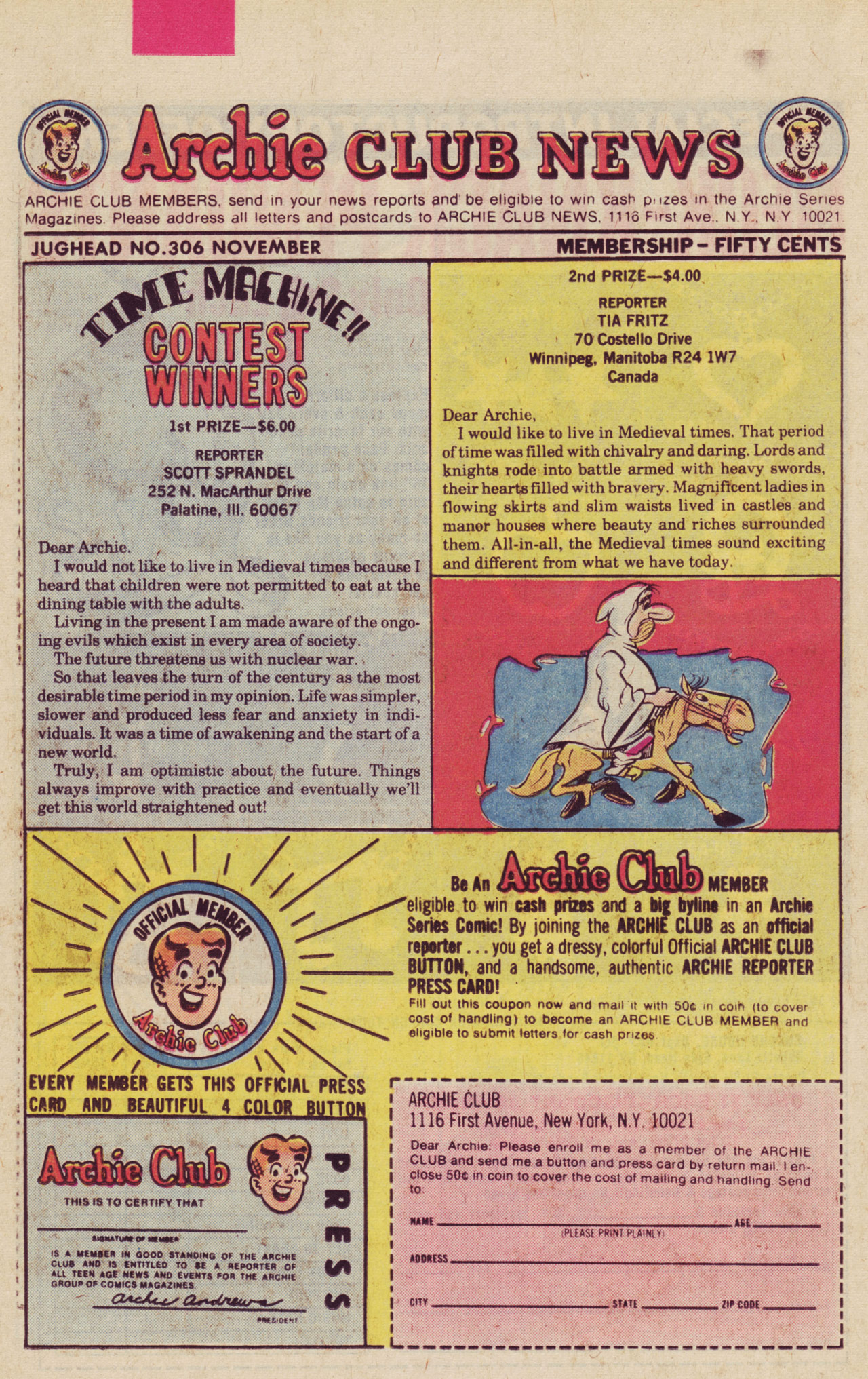 Read online Jughead (1965) comic -  Issue #306 - 25