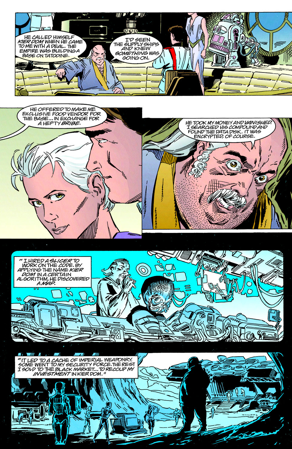 Read online Star Wars: X-Wing Rogue Squadron comic -  Issue #10 - 12