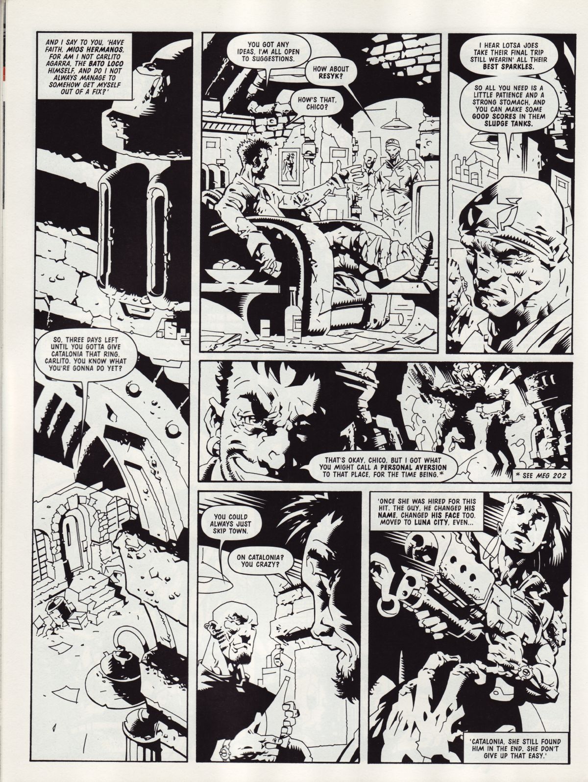 Read online Judge Dredd Megazine (Vol. 5) comic -  Issue #208 - 22