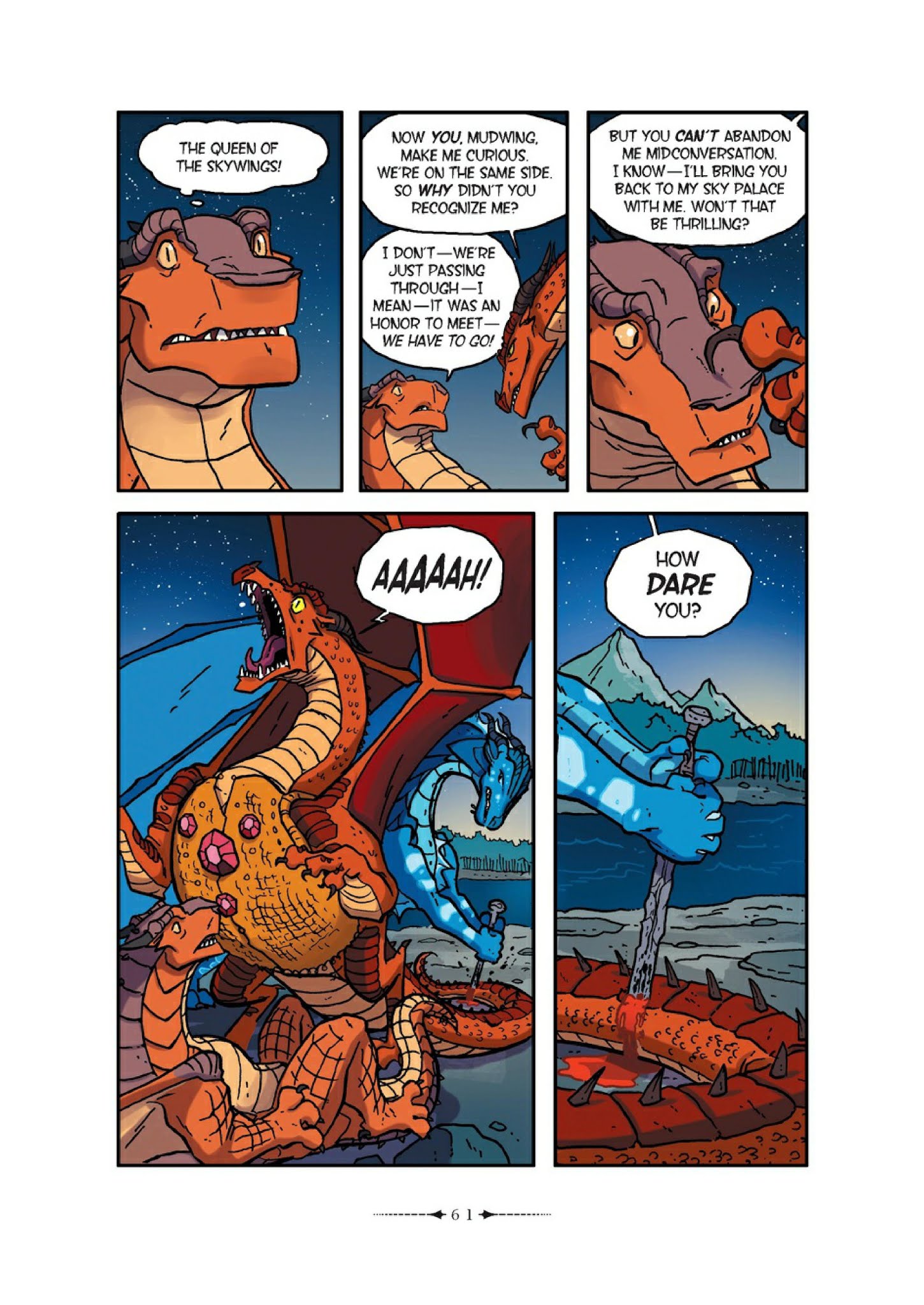 Read online Wings of Fire comic -  Issue # TPB 1 (Part 1) - 69