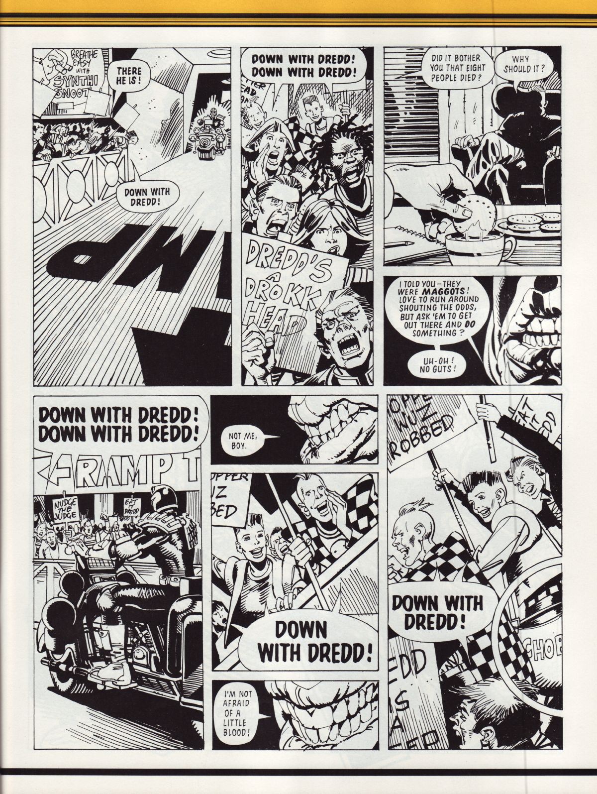 Read online Judge Dredd Megazine (Vol. 5) comic -  Issue #215 - 36