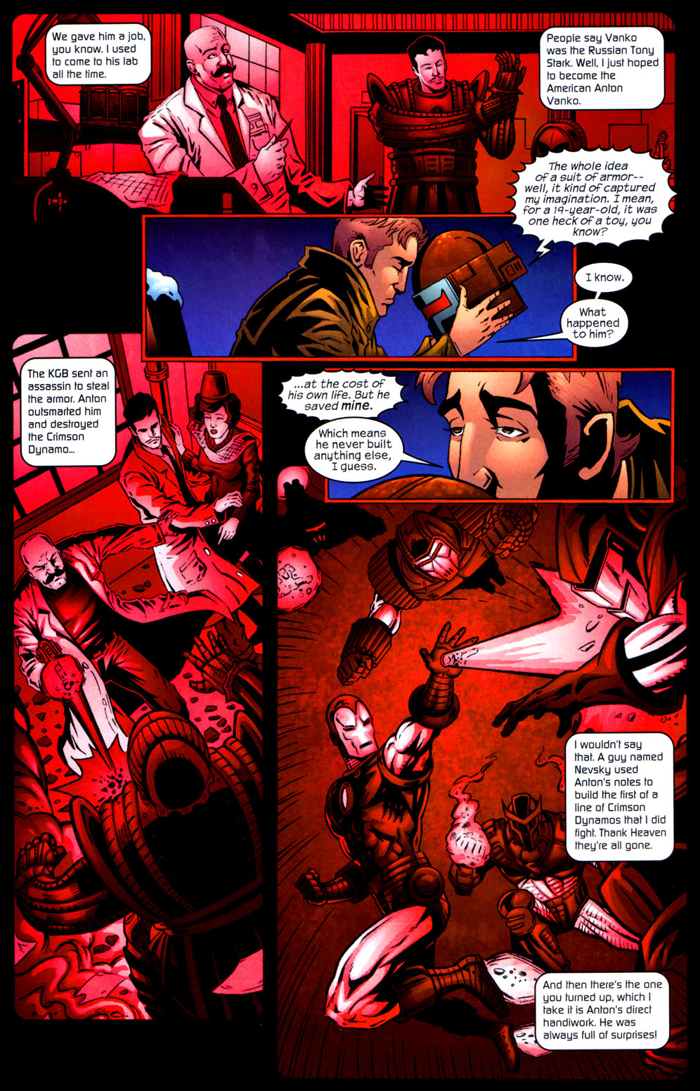 Read online Crimson Dynamo comic -  Issue #5 - 18