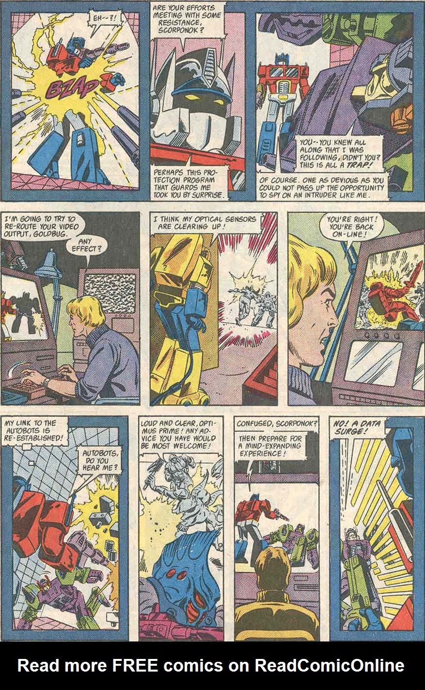 Read online The Transformers (UK) comic -  Issue #163 - 10