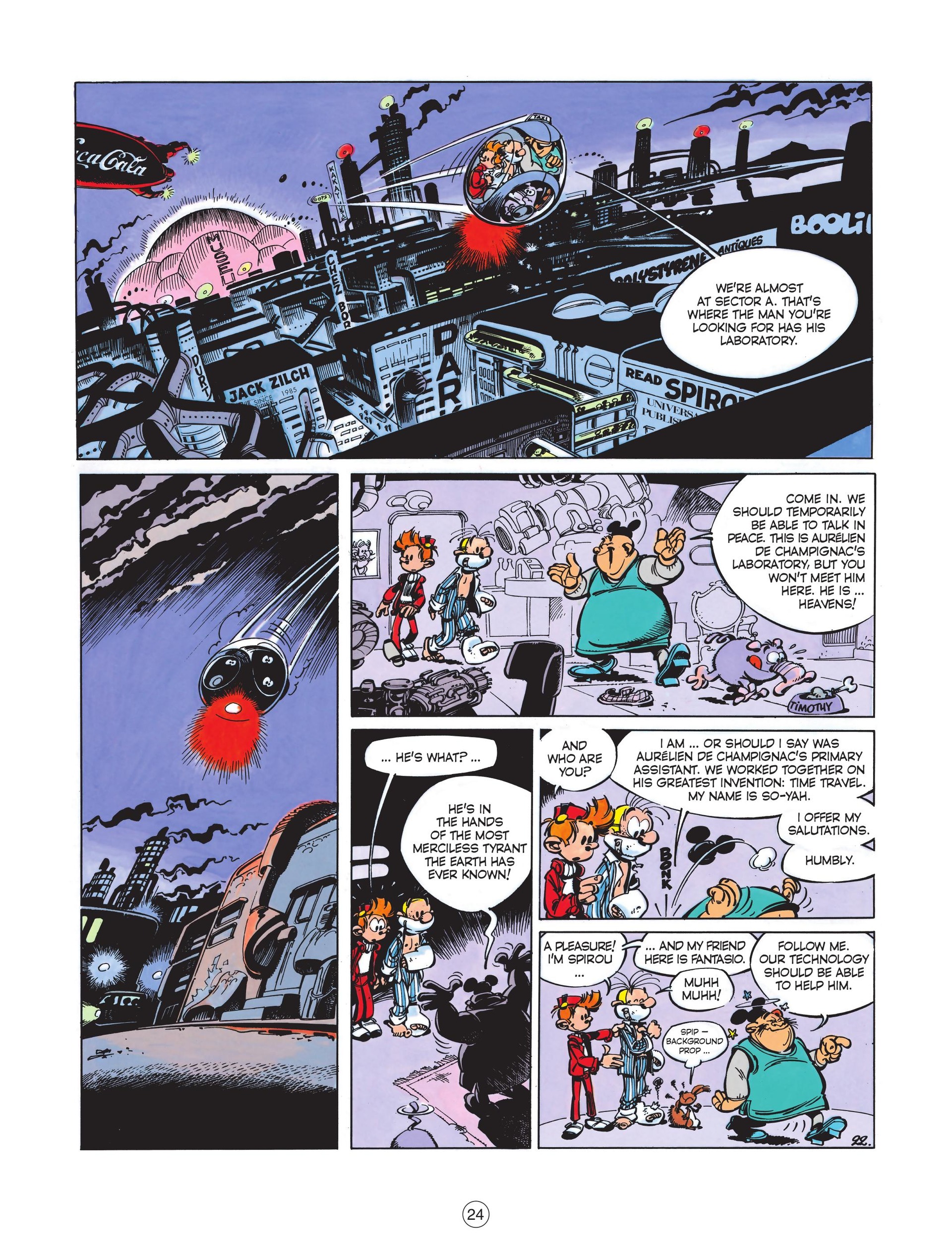 Read online Spirou & Fantasio (2009) comic -  Issue #16 - 26