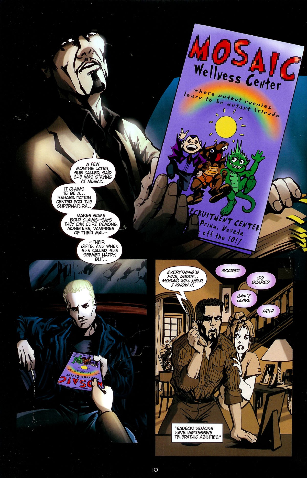Read online Spike: Asylum comic -  Issue #1 - 12