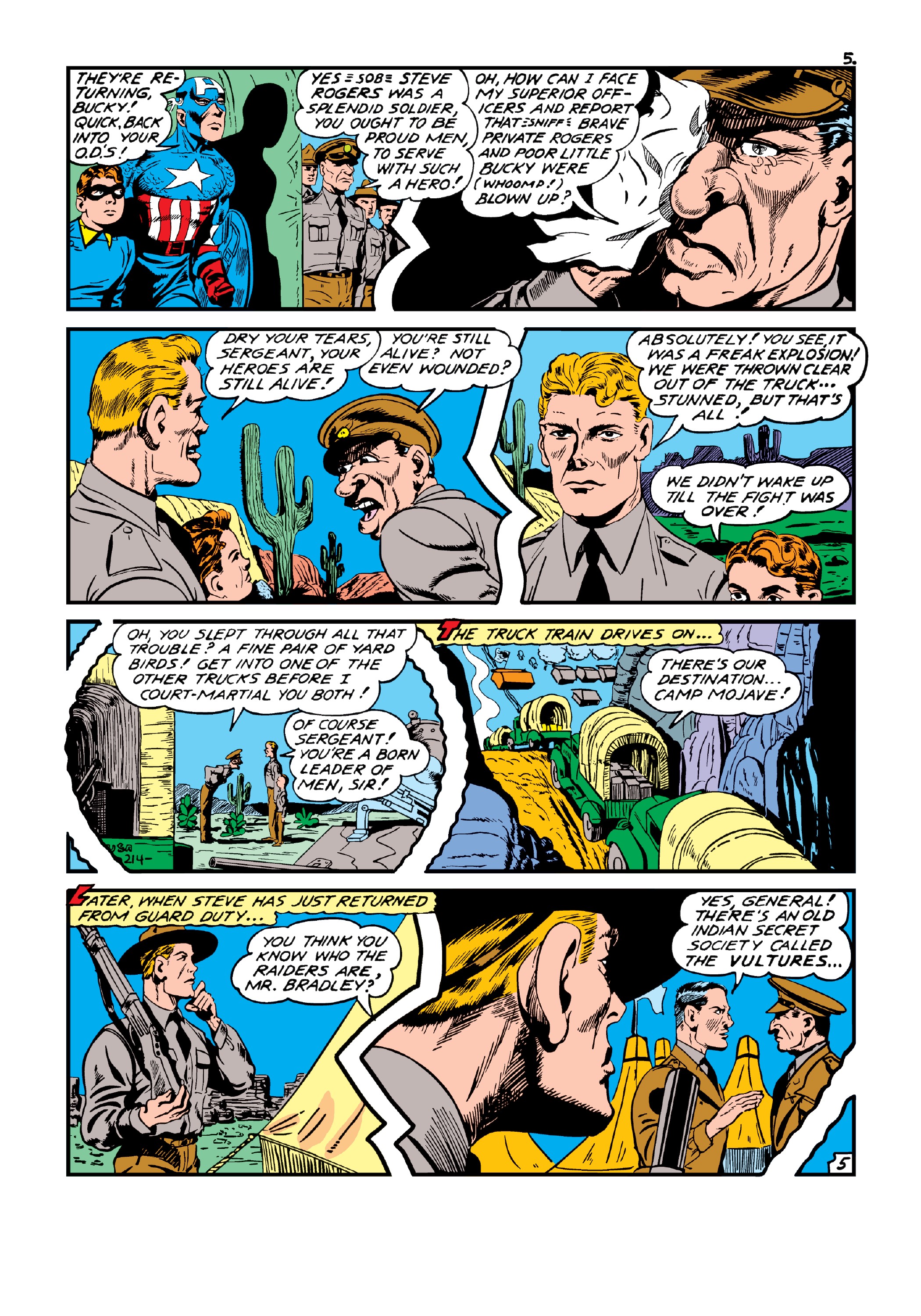 Read online Marvel Masterworks: Golden Age Captain America comic -  Issue # TPB 4 (Part 1) - 81