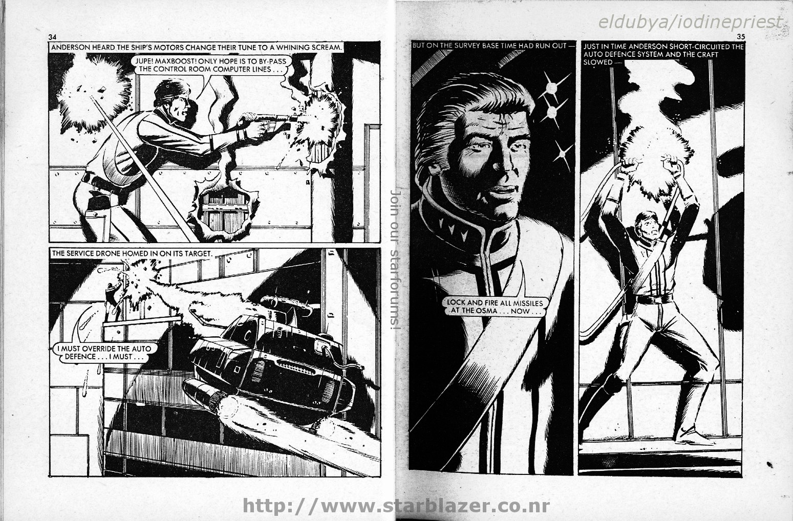 Read online Starblazer comic -  Issue #120 - 19