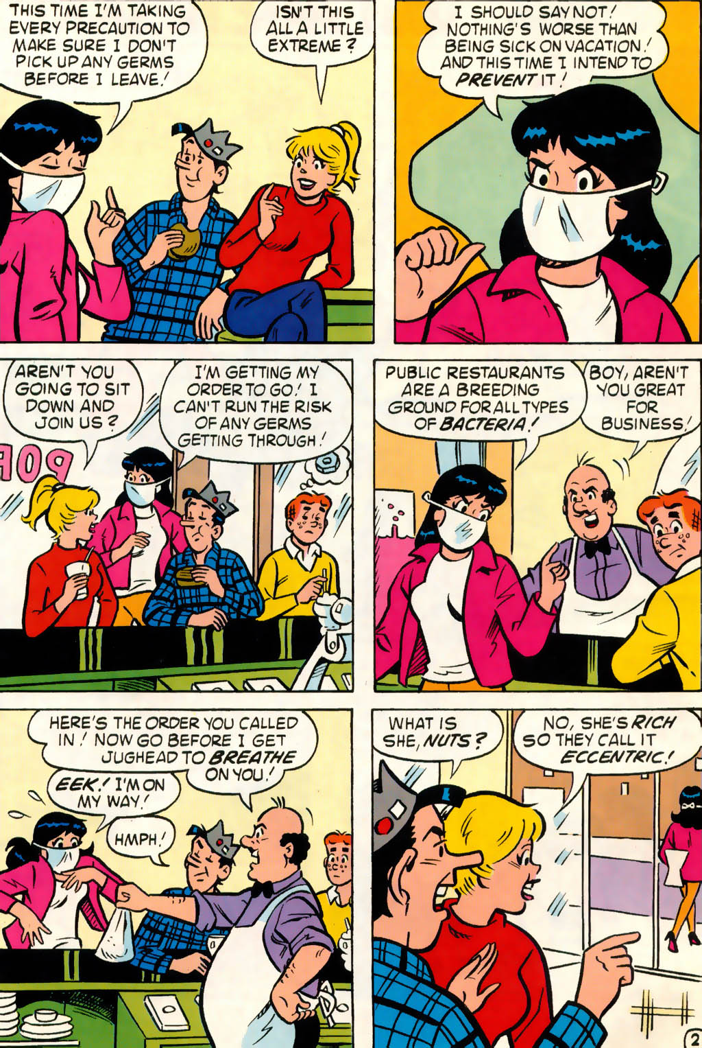 Read online Veronica comic -  Issue #62 - 3