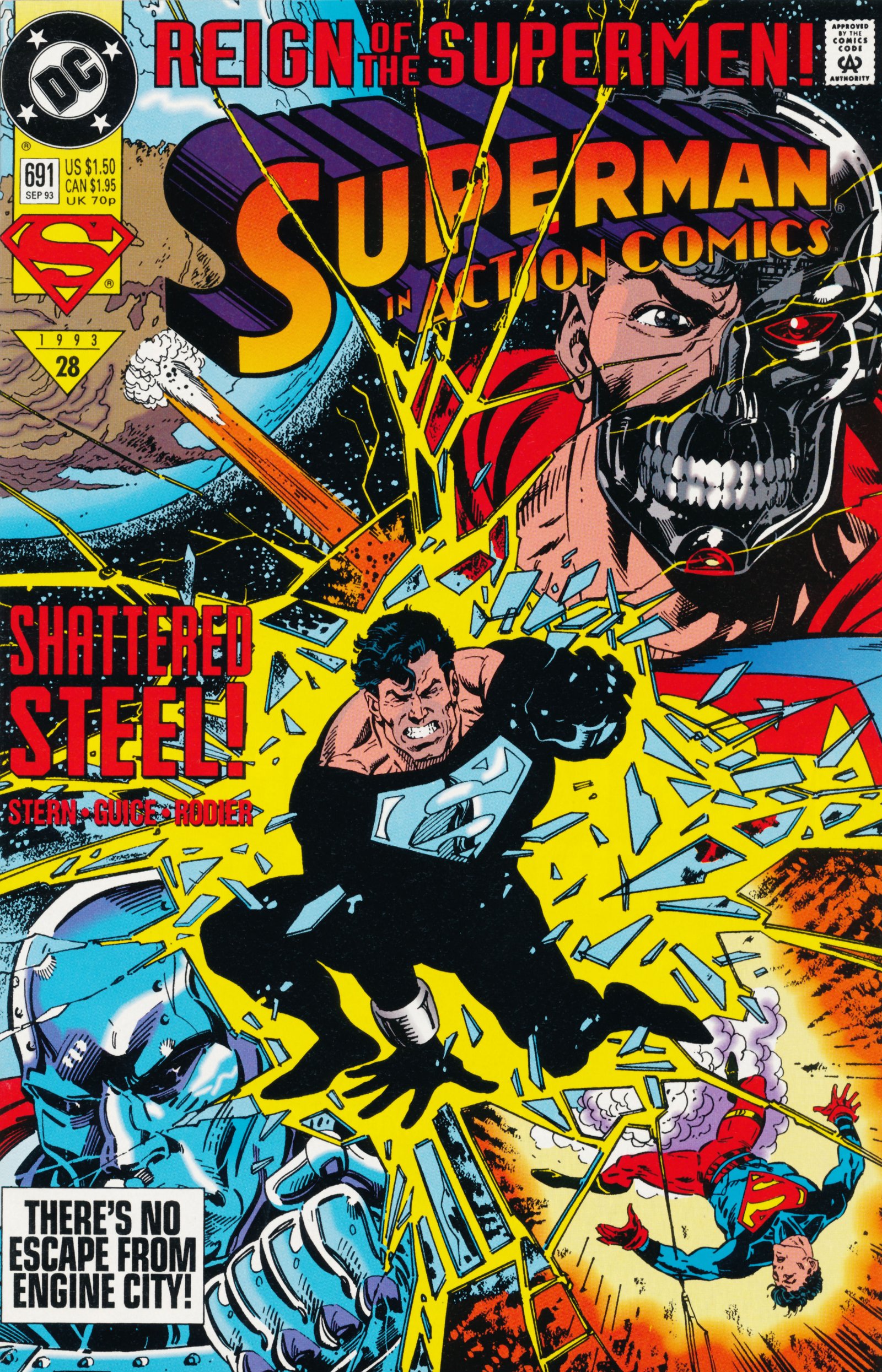 Read online Action Comics (1938) comic -  Issue #691 - 1