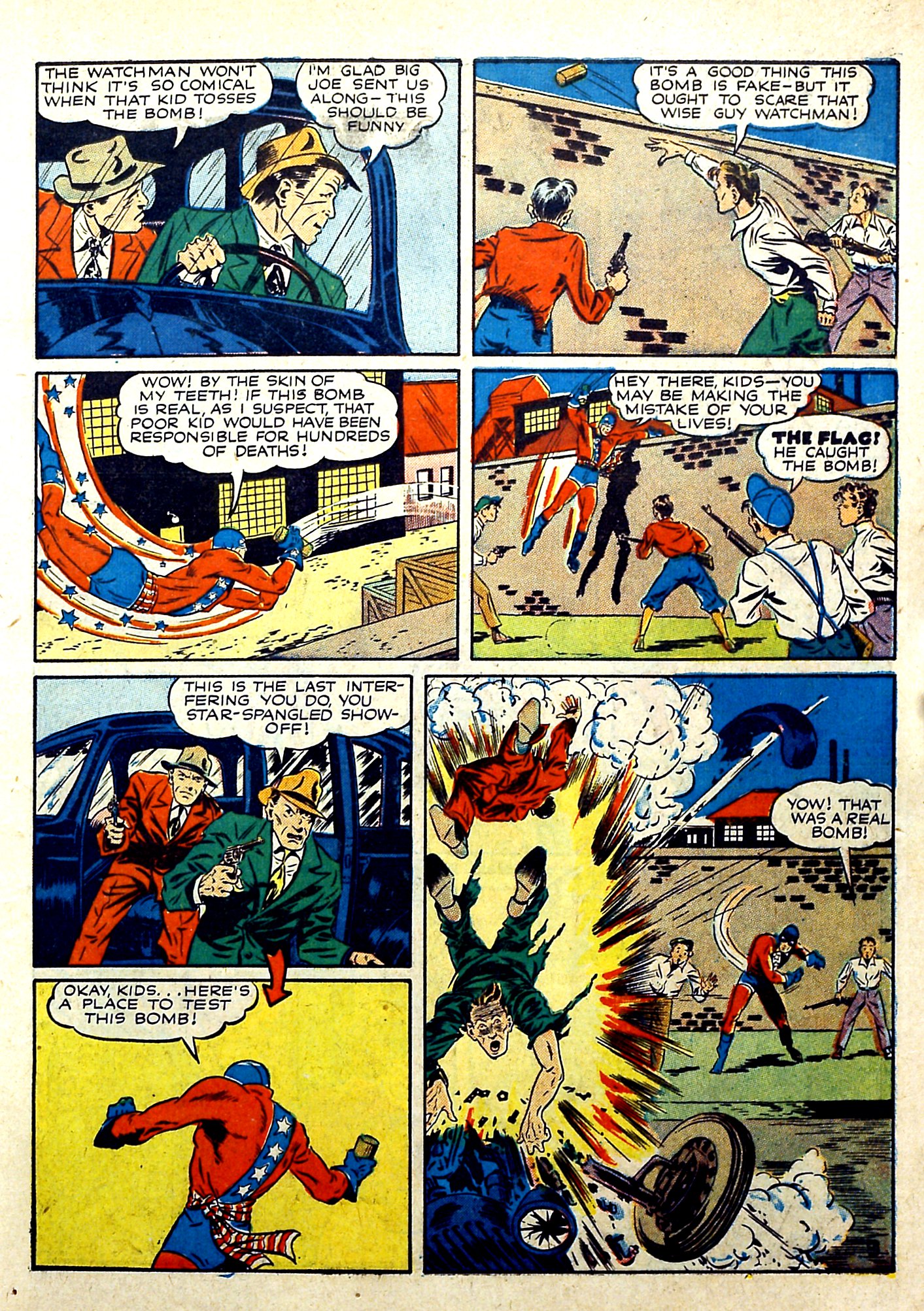 Read online Our Flag Comics comic -  Issue #3 - 10