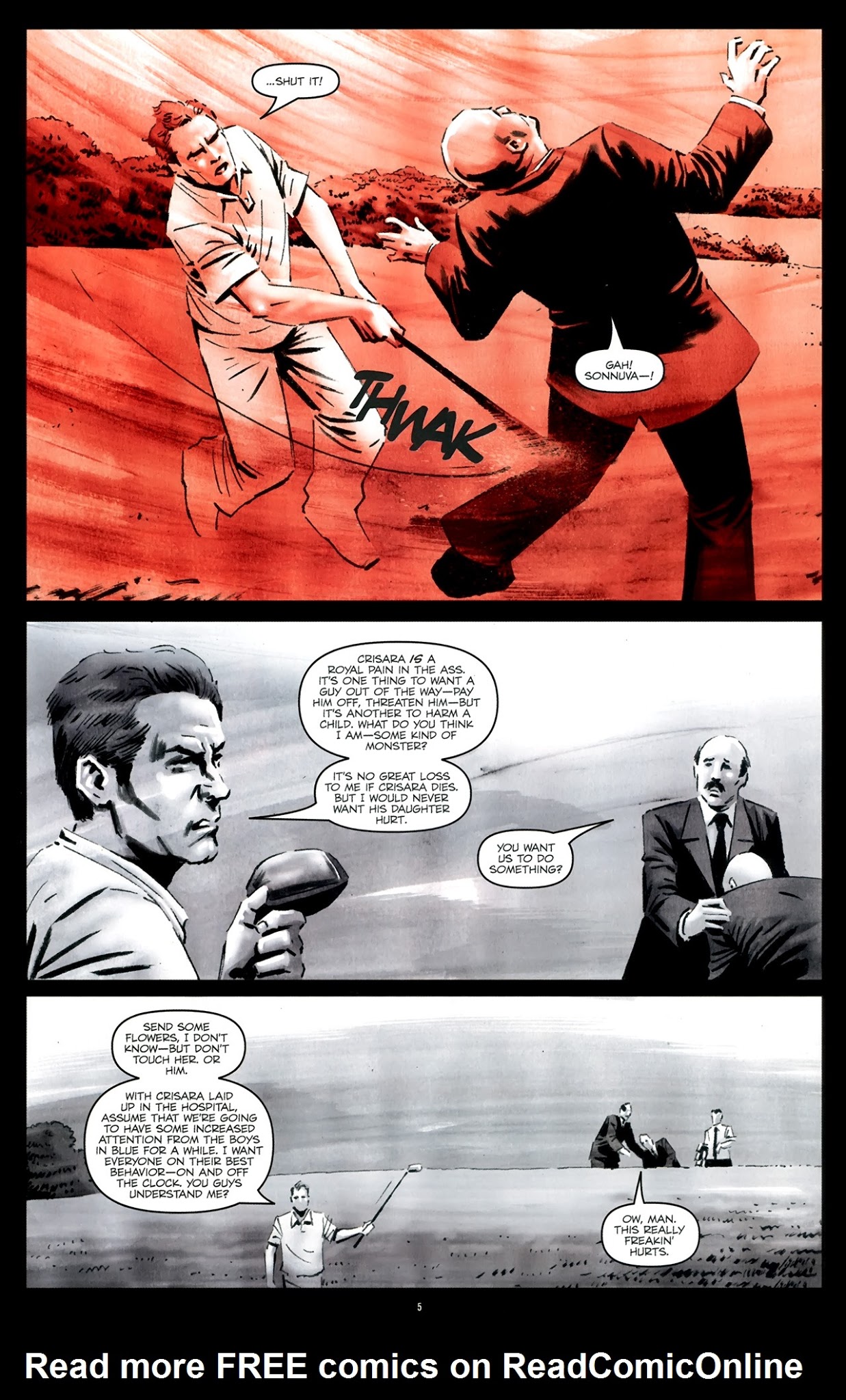 Read online 5 Days to Die comic -  Issue #2 - 7