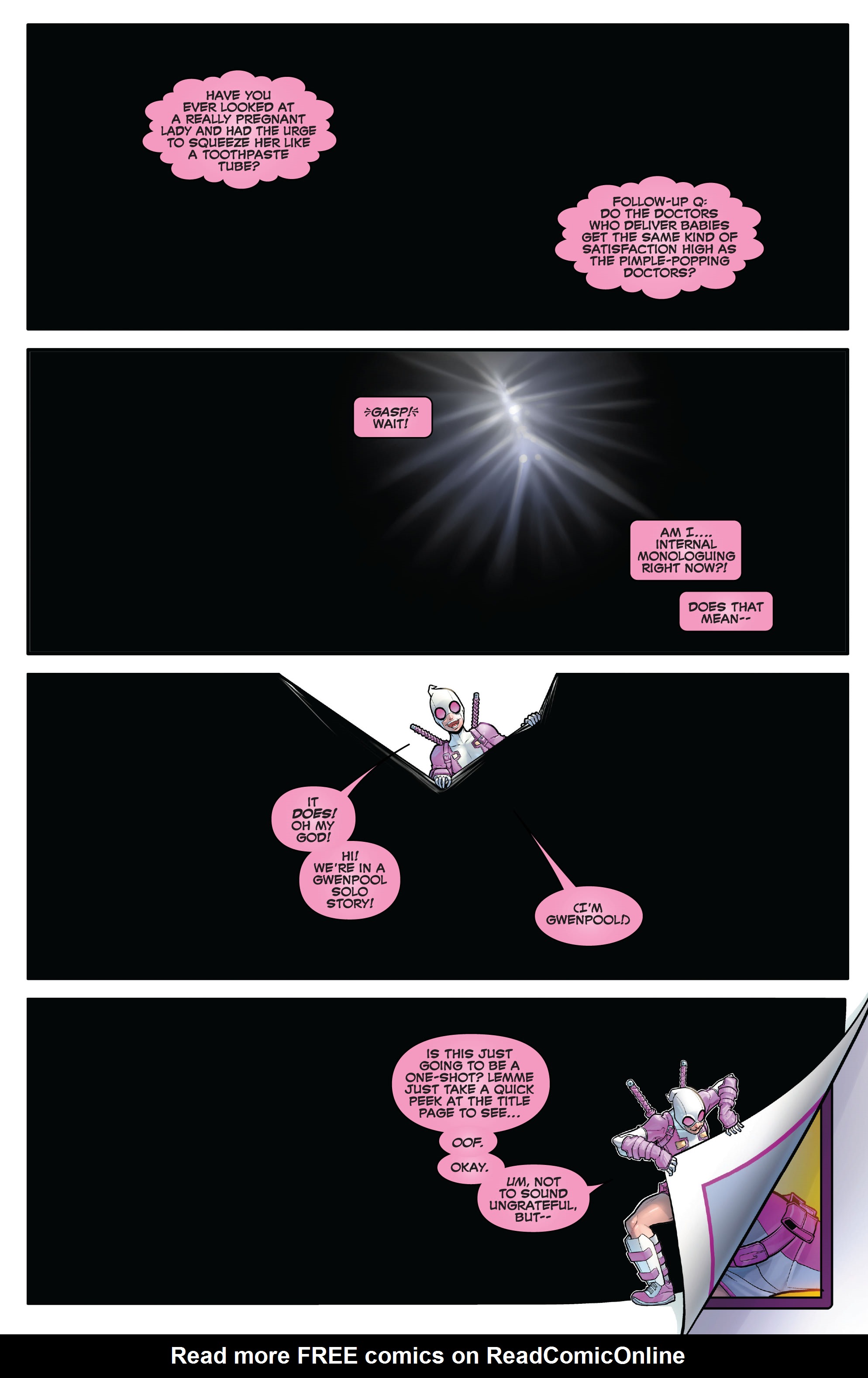 Read online Gwenpool Strikes Back comic -  Issue # _TPB - 6