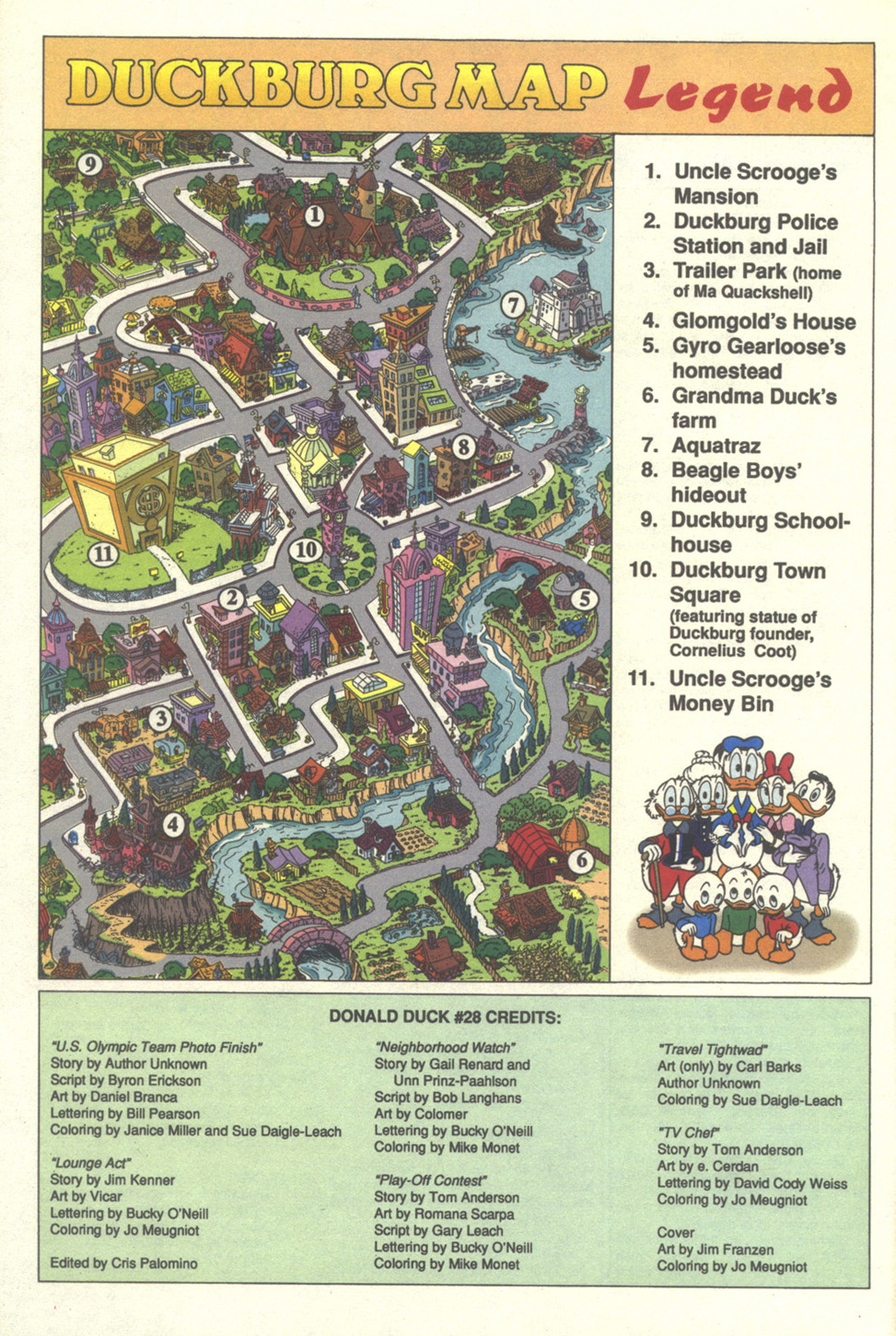 Read online Donald Duck Adventures comic -  Issue #28 - 34