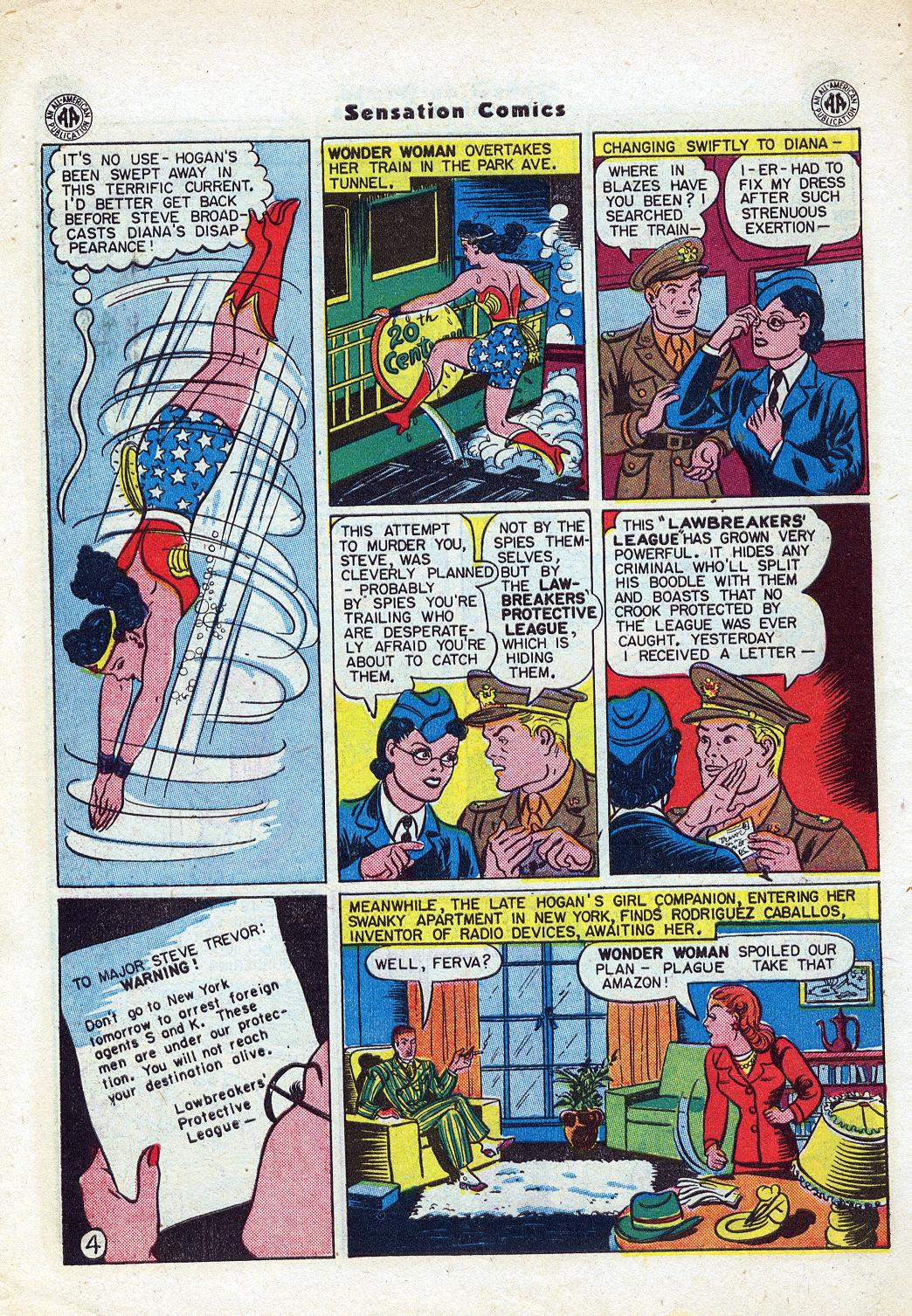 Read online Sensation (Mystery) Comics comic -  Issue #46 - 6