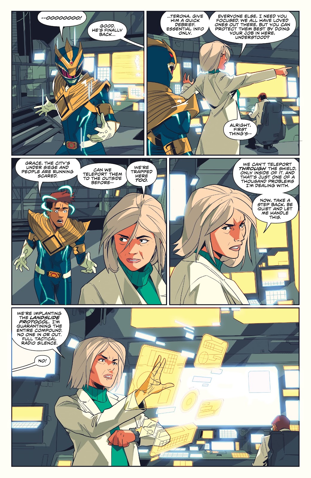 Mighty Morphin issue 5 - Page 22