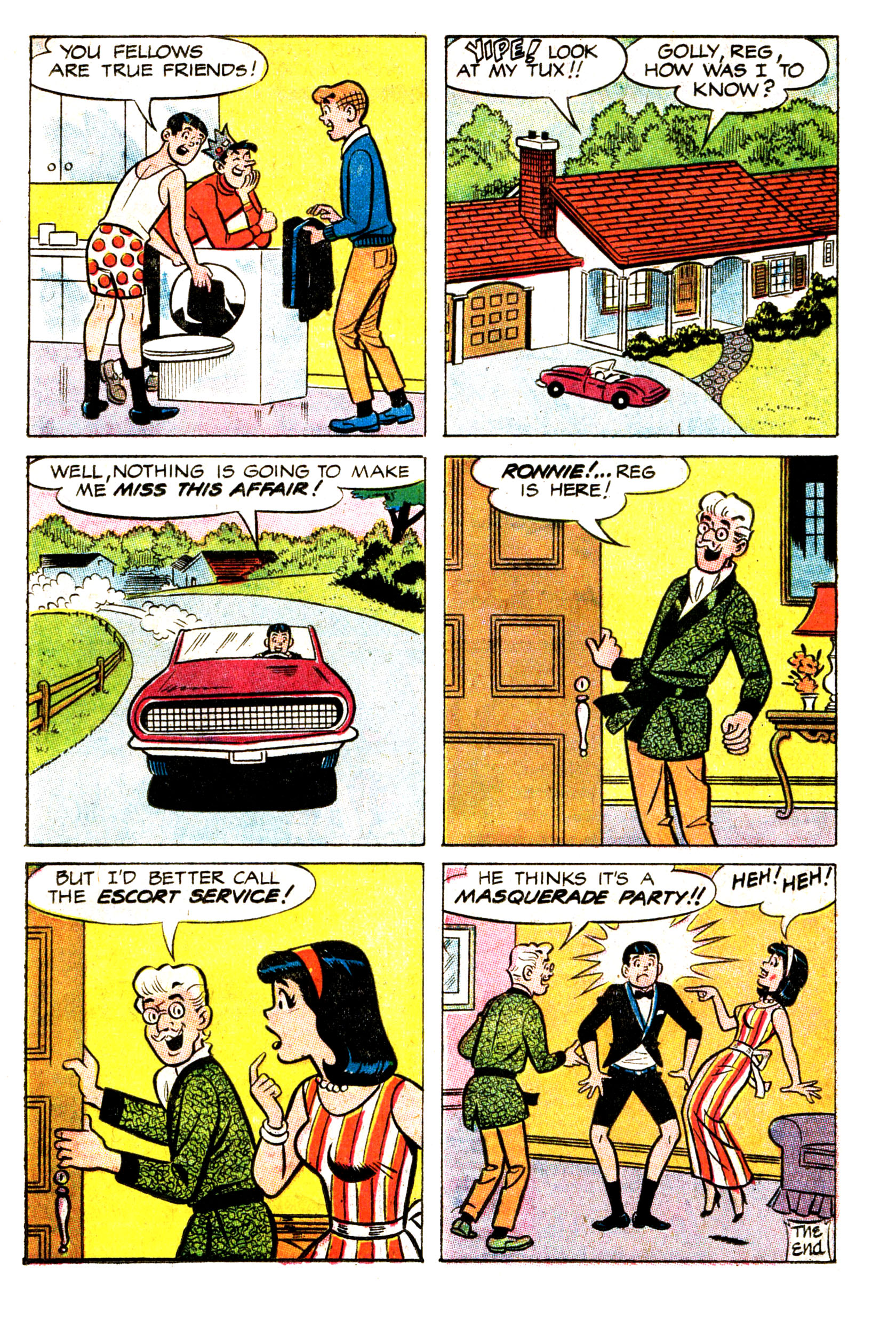 Read online Reggie and Me (1966) comic -  Issue #24 - 11