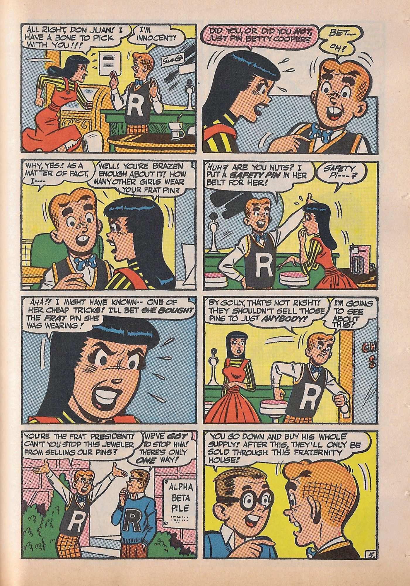 Read online Betty and Veronica Digest Magazine comic -  Issue #51 - 118