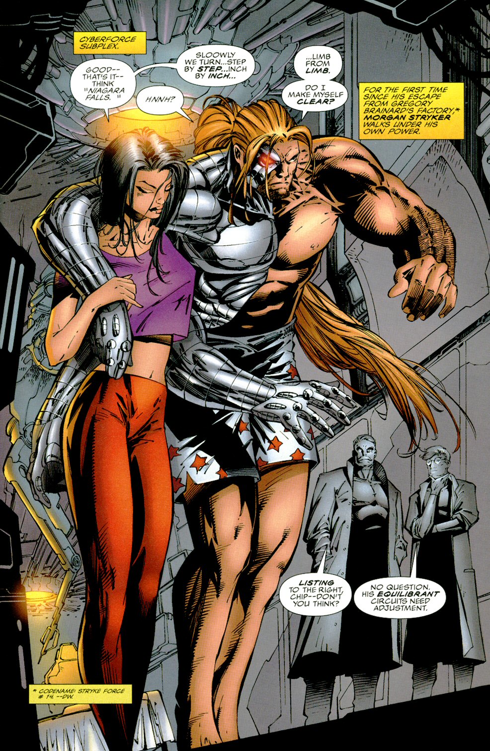 Read online Cyberforce/Strykeforce: Opposing Forces comic -  Issue #2 - 3