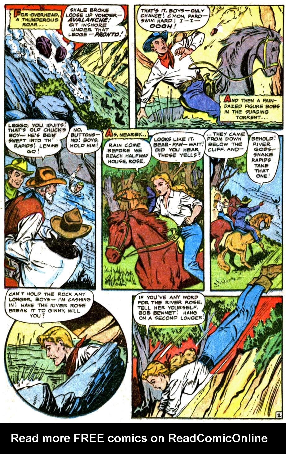 Read online Cowgirl Romances (1950) comic -  Issue #3 - 23