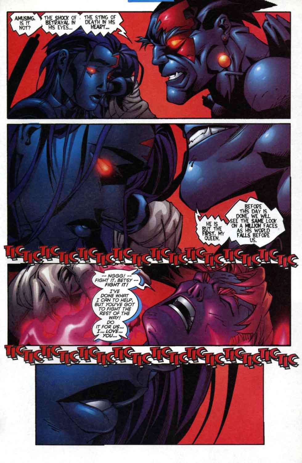 Read online Psylocke & Archangel Crimson Dawn comic -  Issue #4 - 18