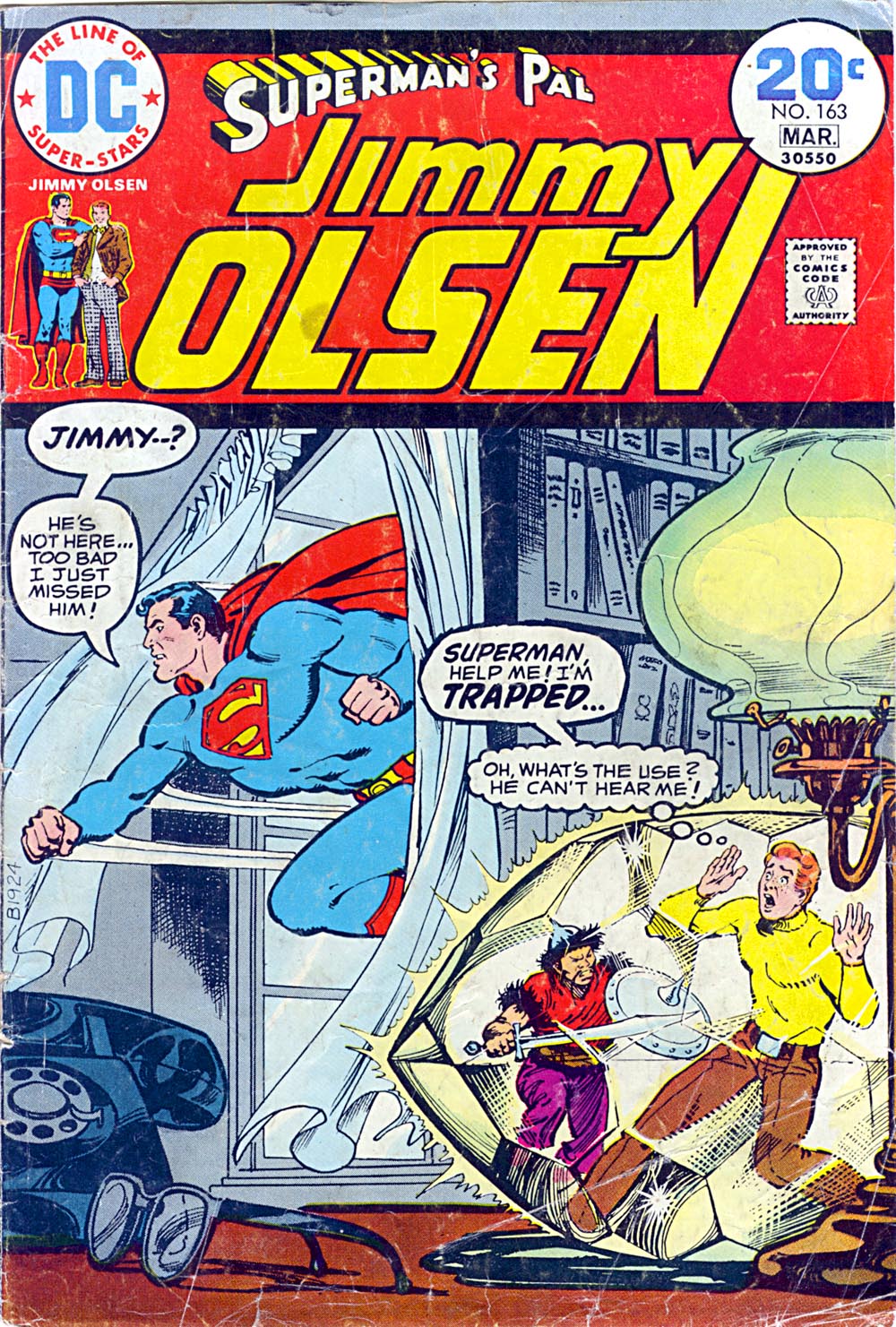 Read online Superman's Pal Jimmy Olsen comic -  Issue #163 - 1