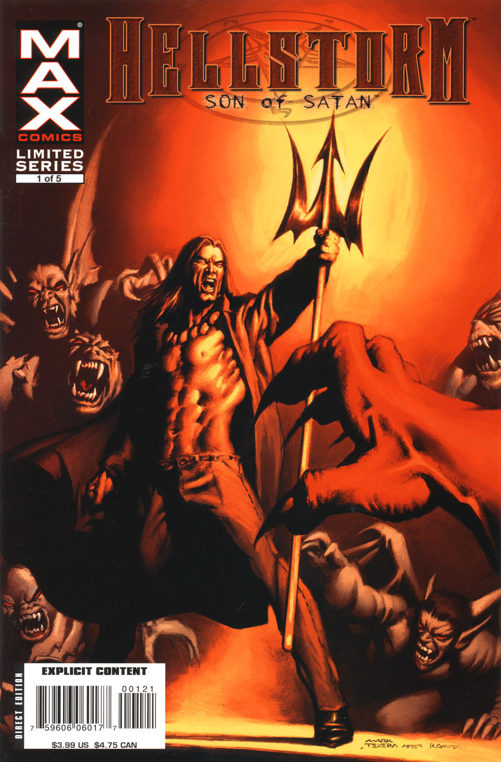 Read online Hellstorm: Son of Satan comic -  Issue #1 - 2