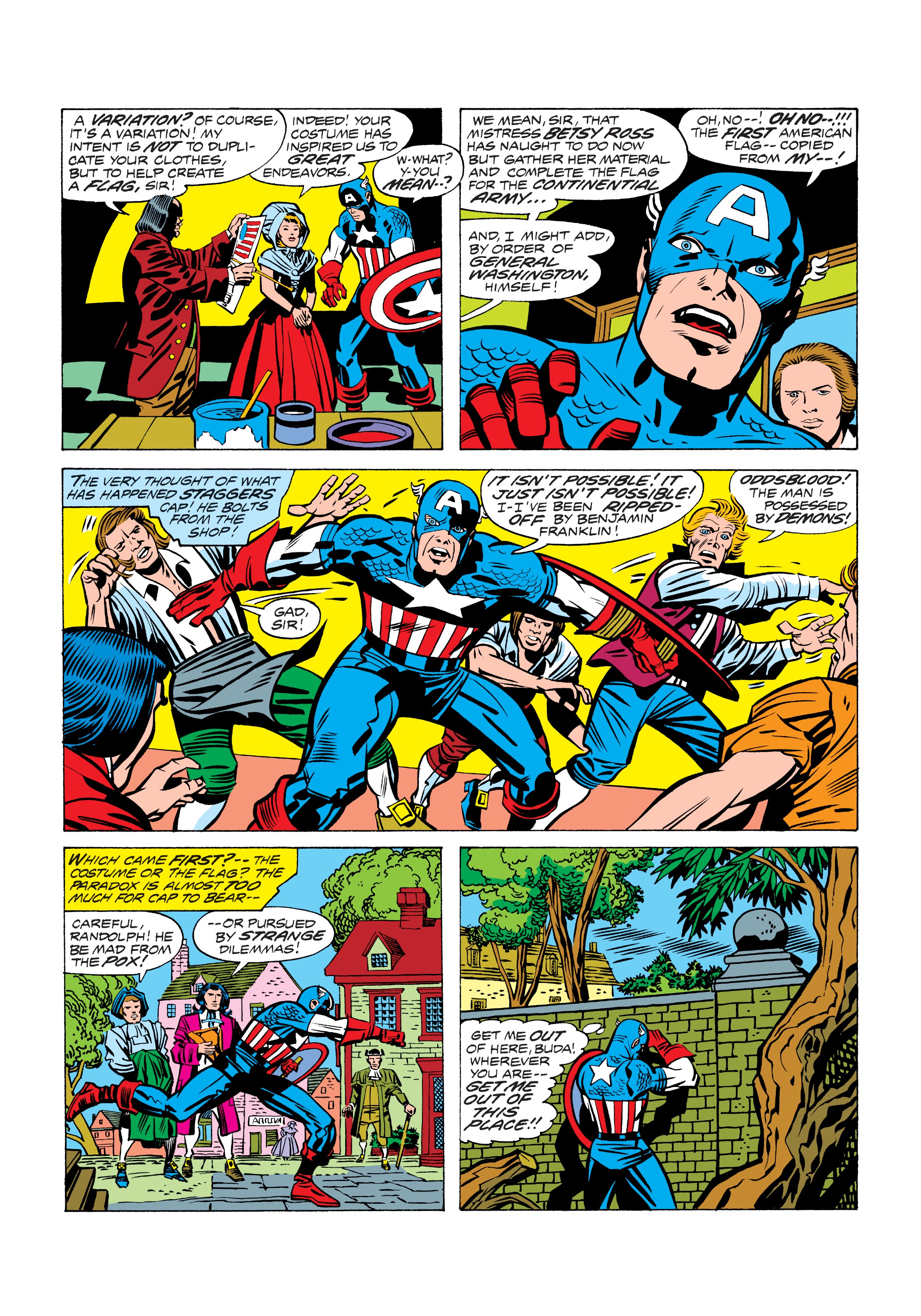 Read online Marvel Masterworks: Captain America comic -  Issue # TPB 10 (Part 2) - 69