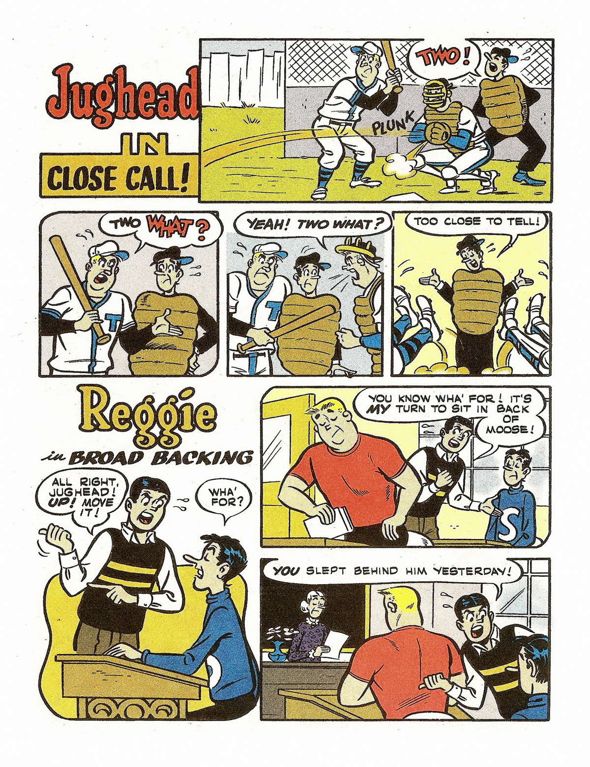 Read online Jughead's Double Digest Magazine comic -  Issue #68 - 70