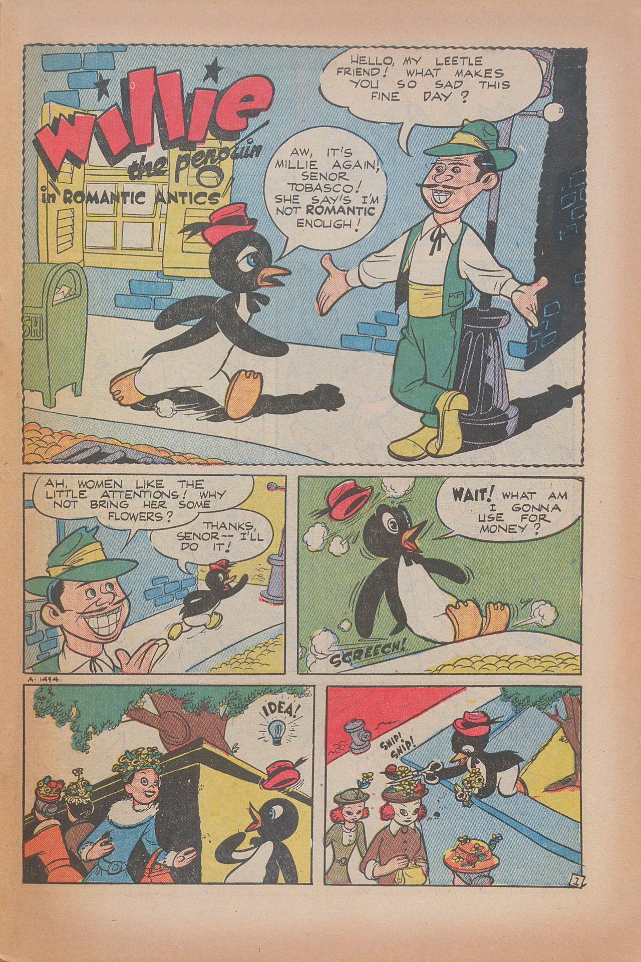 Read online Willie The Penguin comic -  Issue #4 - 27